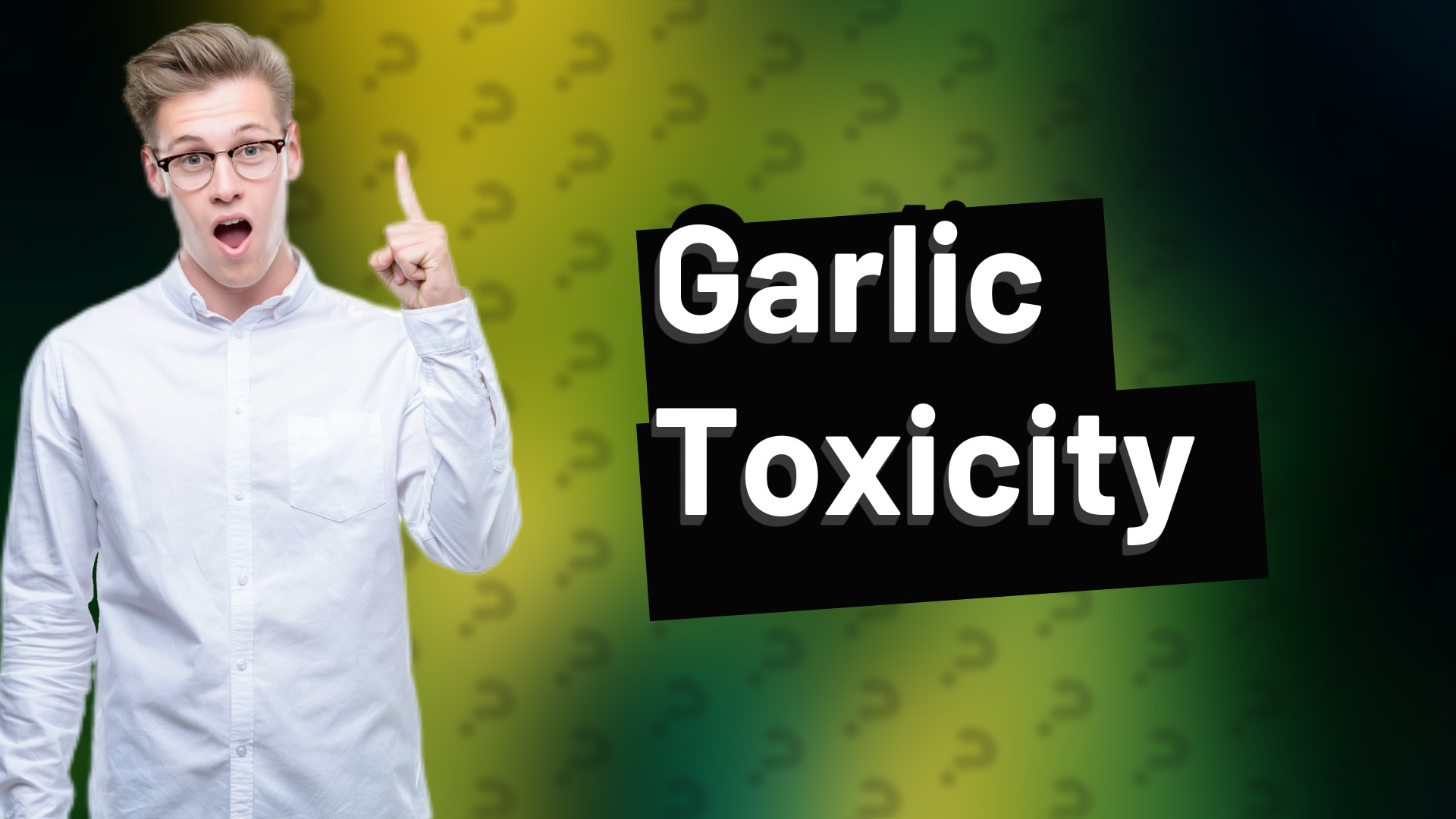 Garlic Toxicity