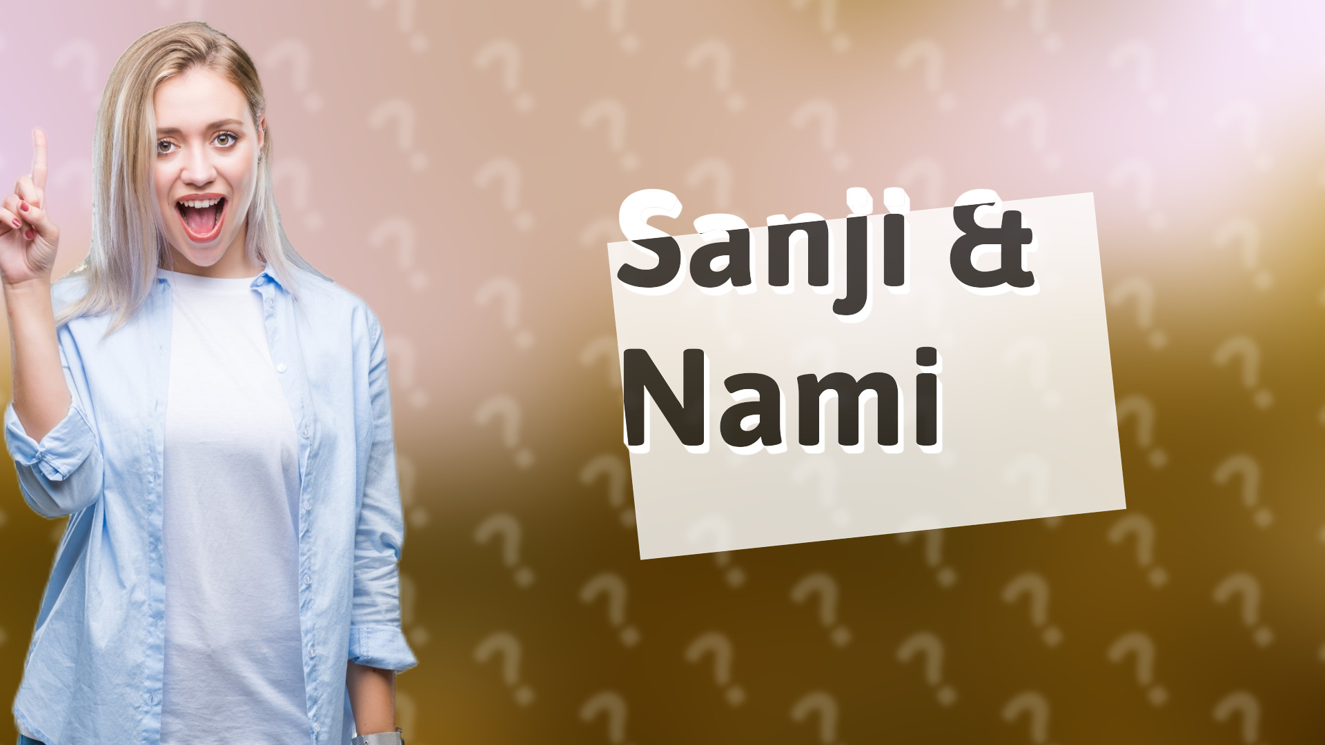 Sanji & Nami