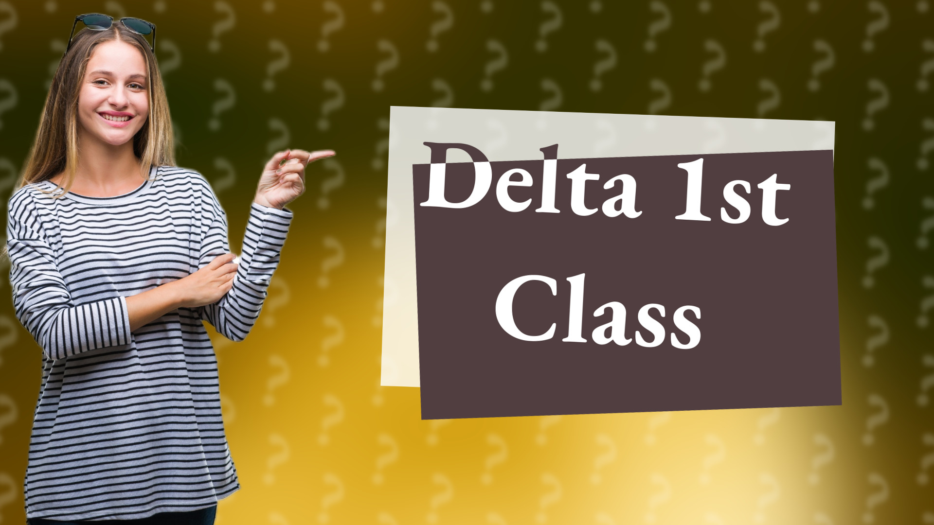 Delta 1st Class