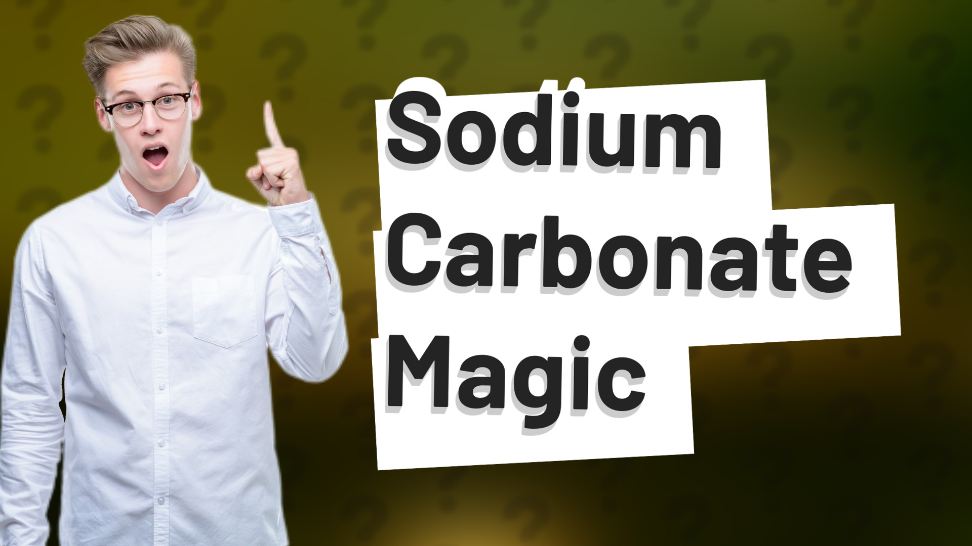 Sodium Carbonate Magic