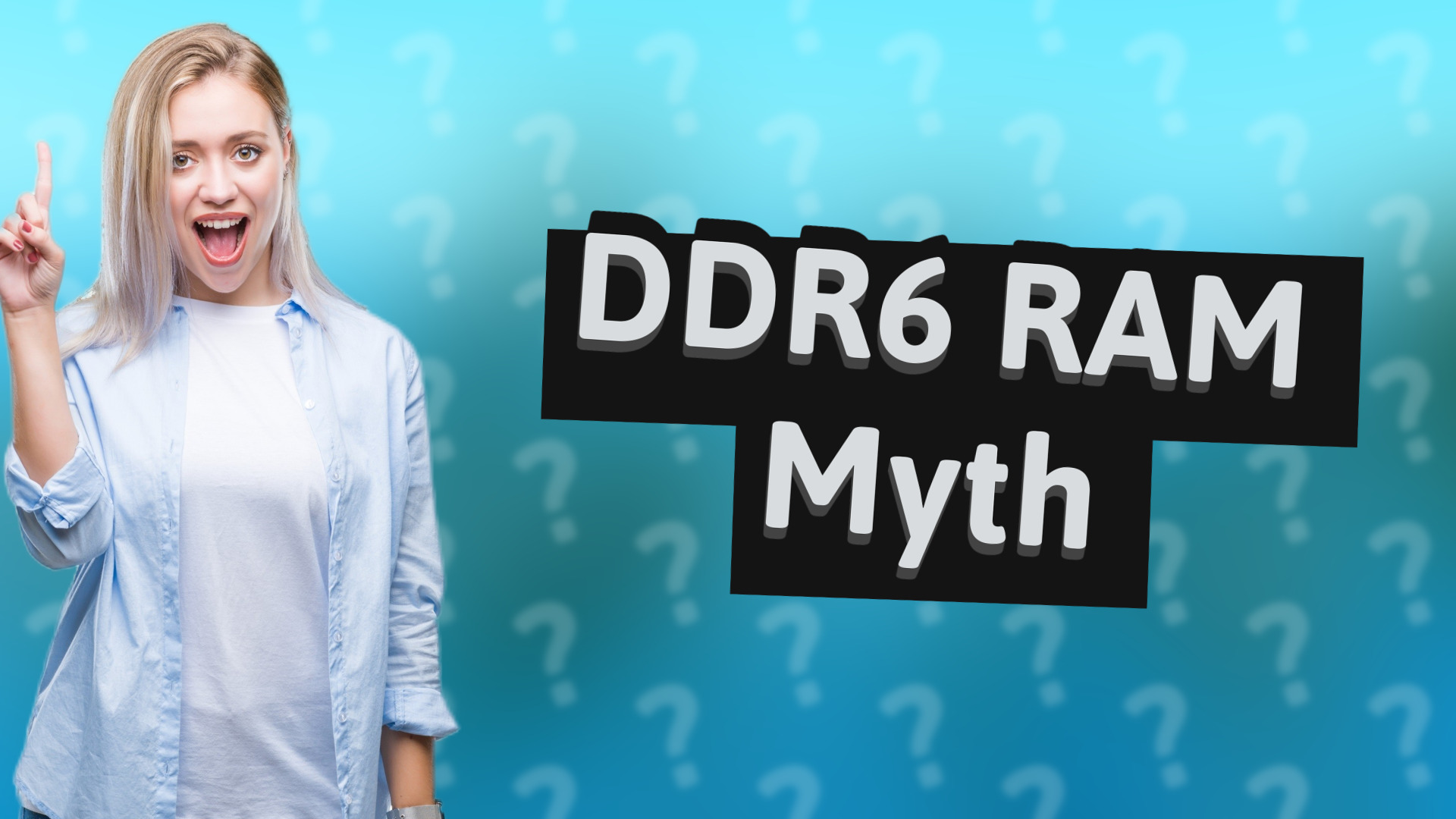 DDR6 RAM Myth