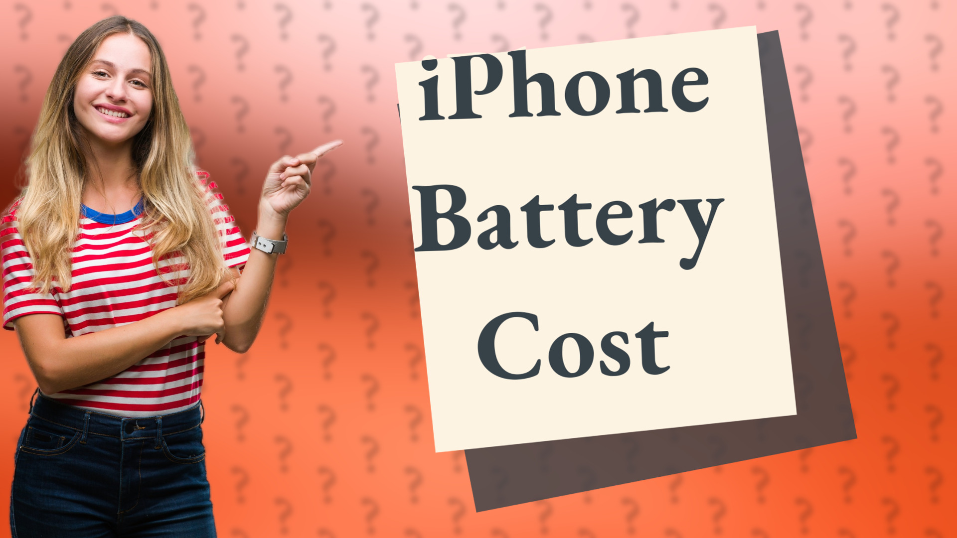 iPhone Battery Cost