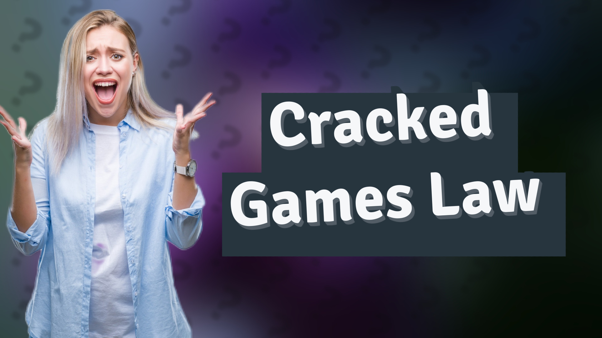 Cracked Games Law