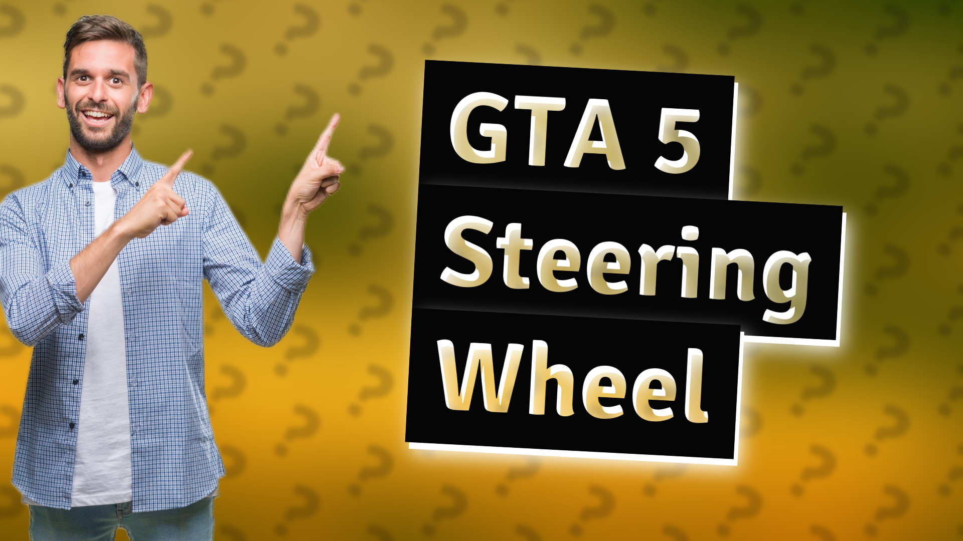 GTA 5 Steering Wheel