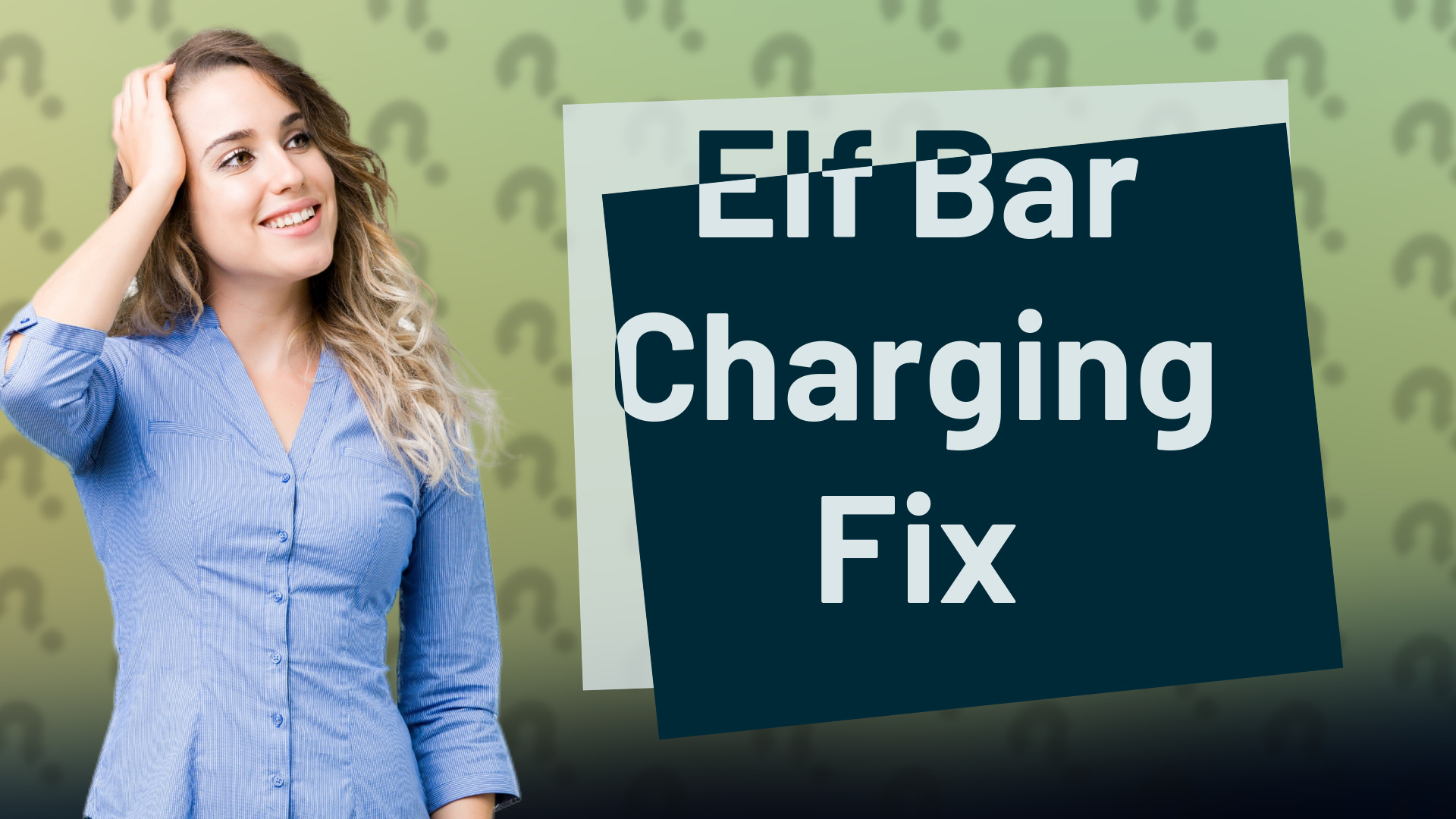 Elf Bar Charging Fix
