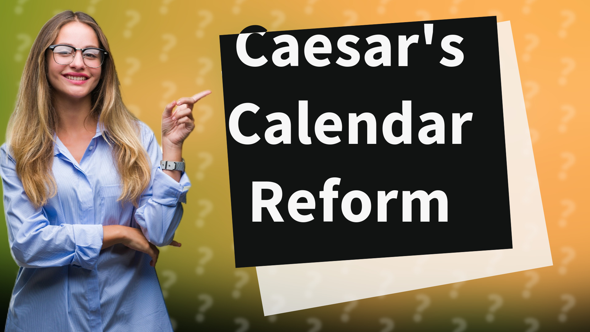 Caesar's Calendar Reform