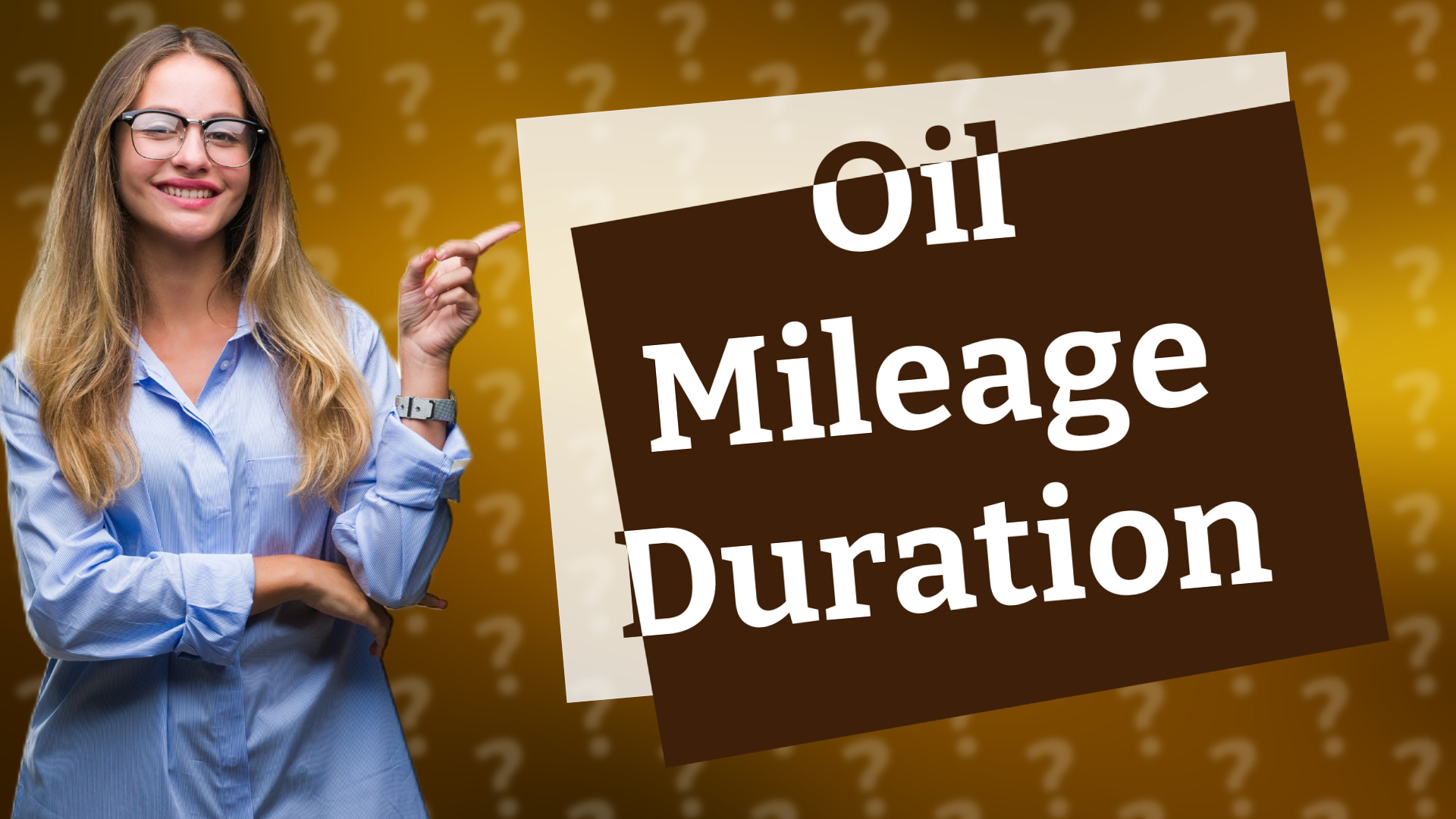 Oil Mileage Duration