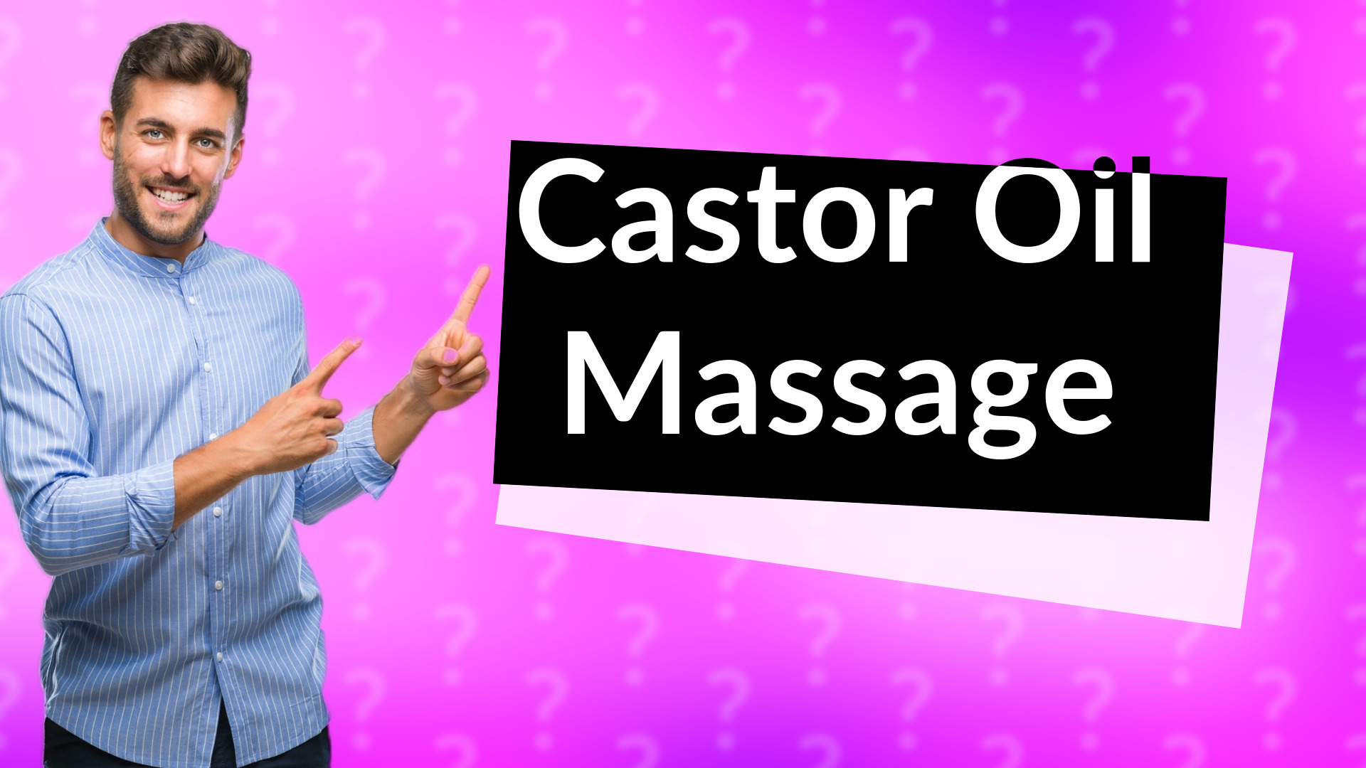 Castor Oil Massage