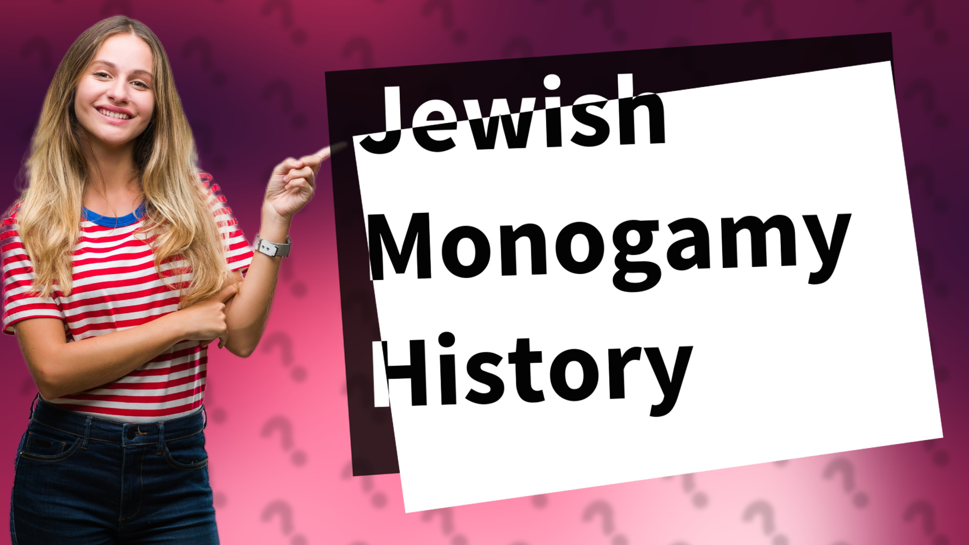 Jewish Monogamy History