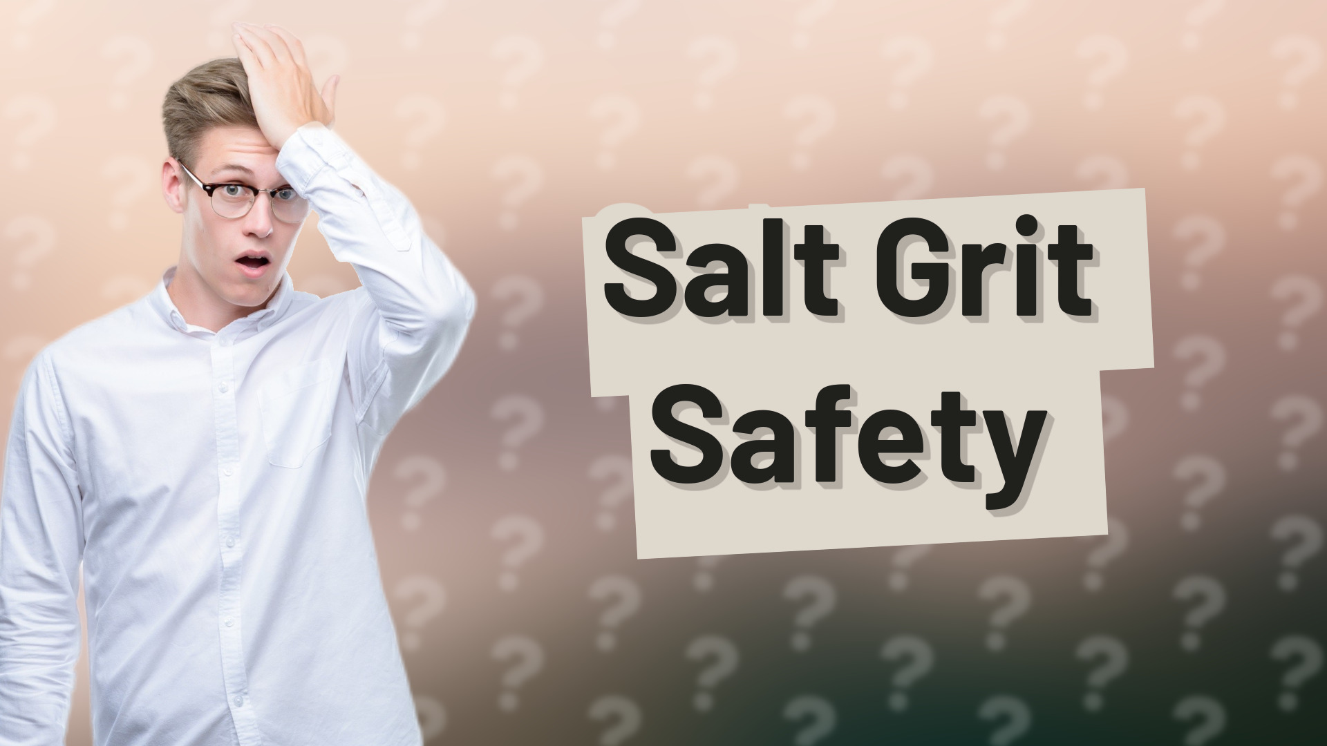 Salt Grit Safety