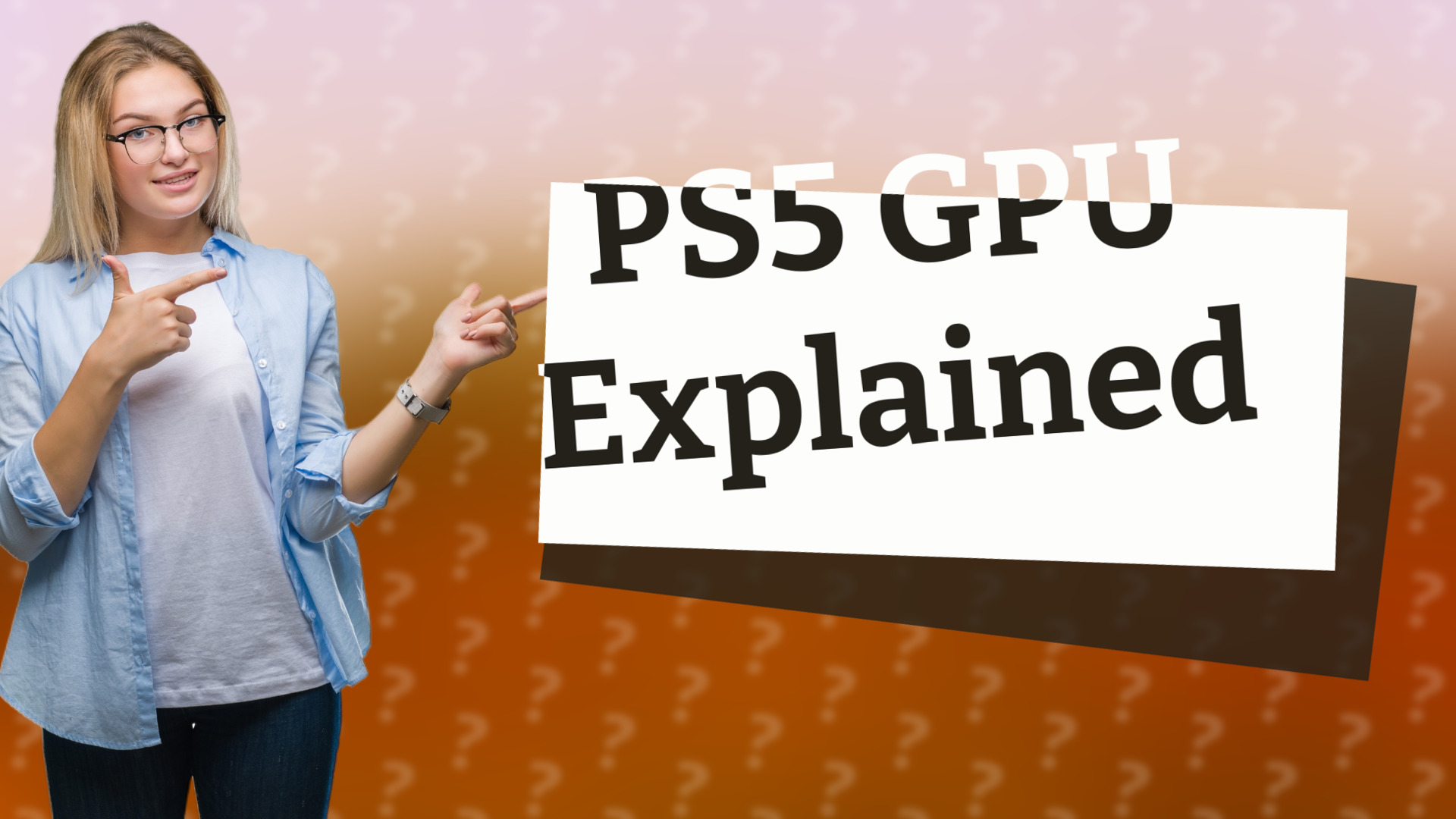 PS5 GPU Explained