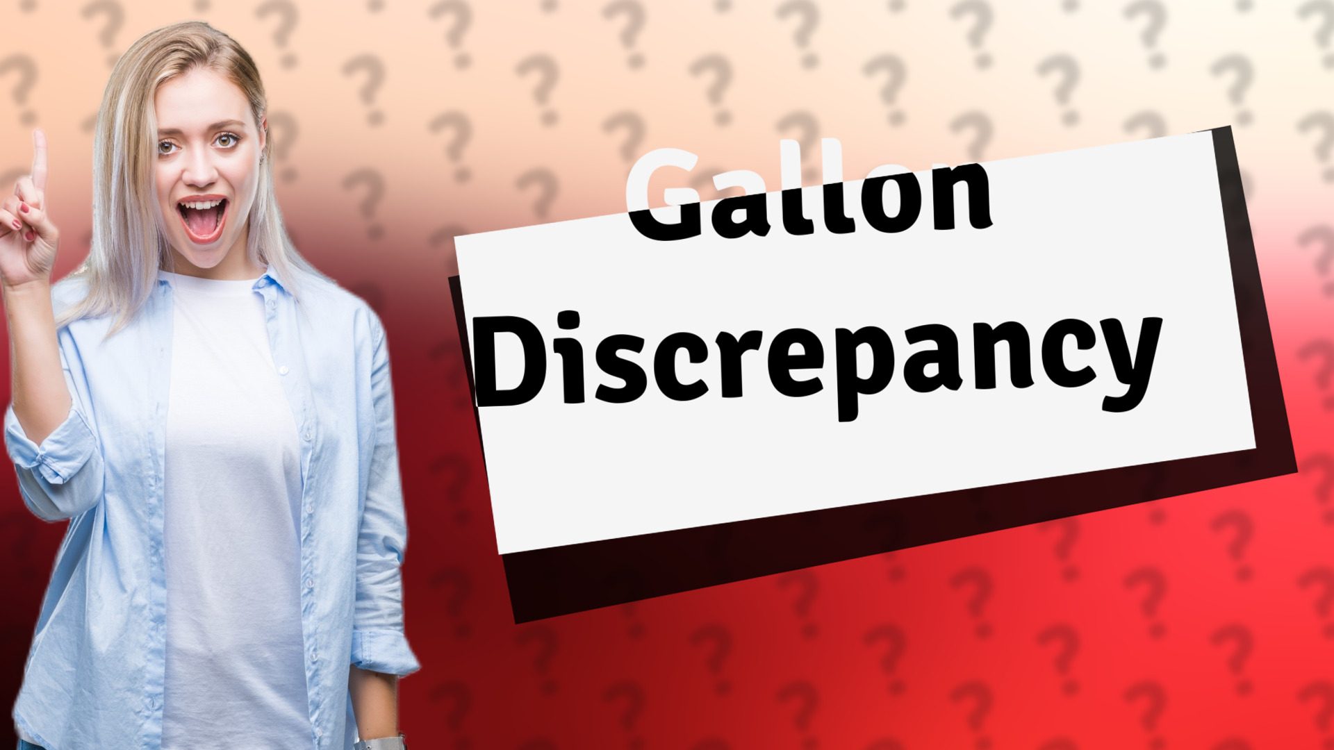 Gallon Discrepancy
