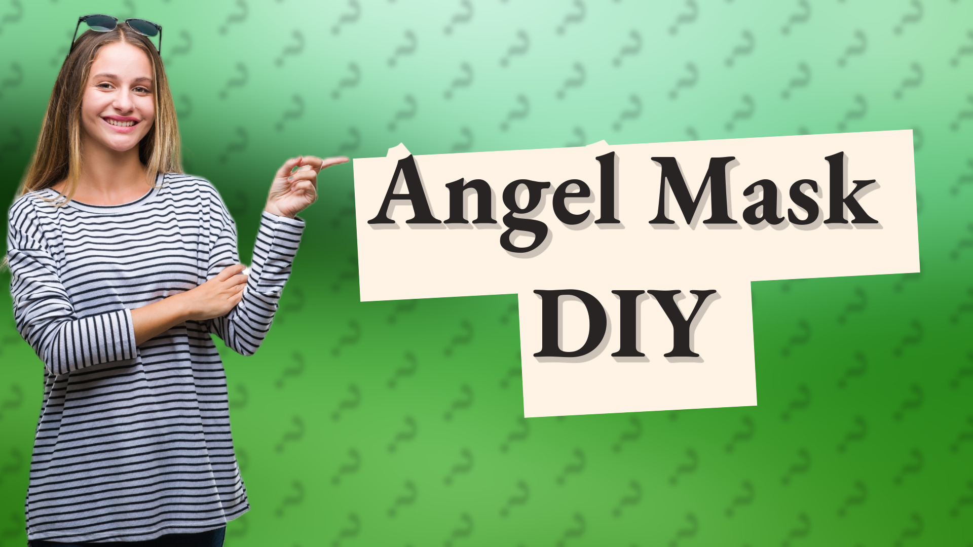 Angel Mask DIY