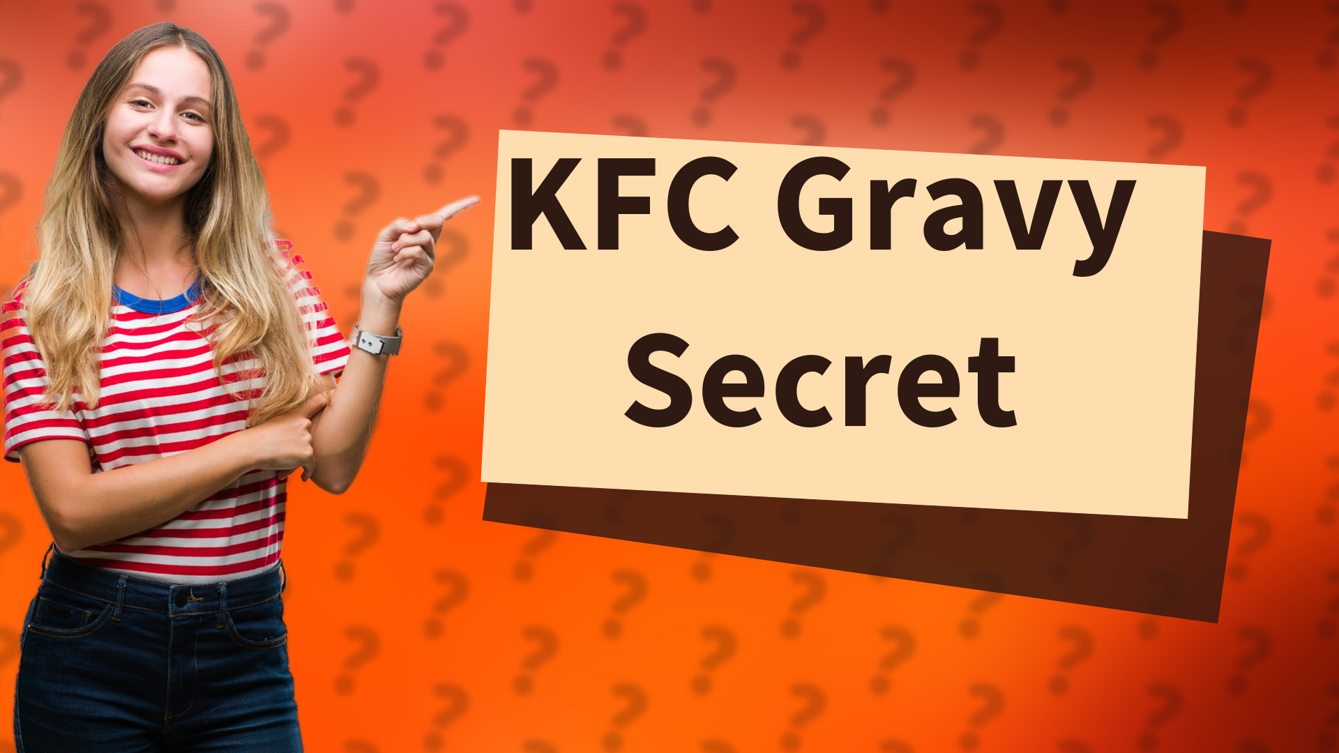 KFC Gravy Secret