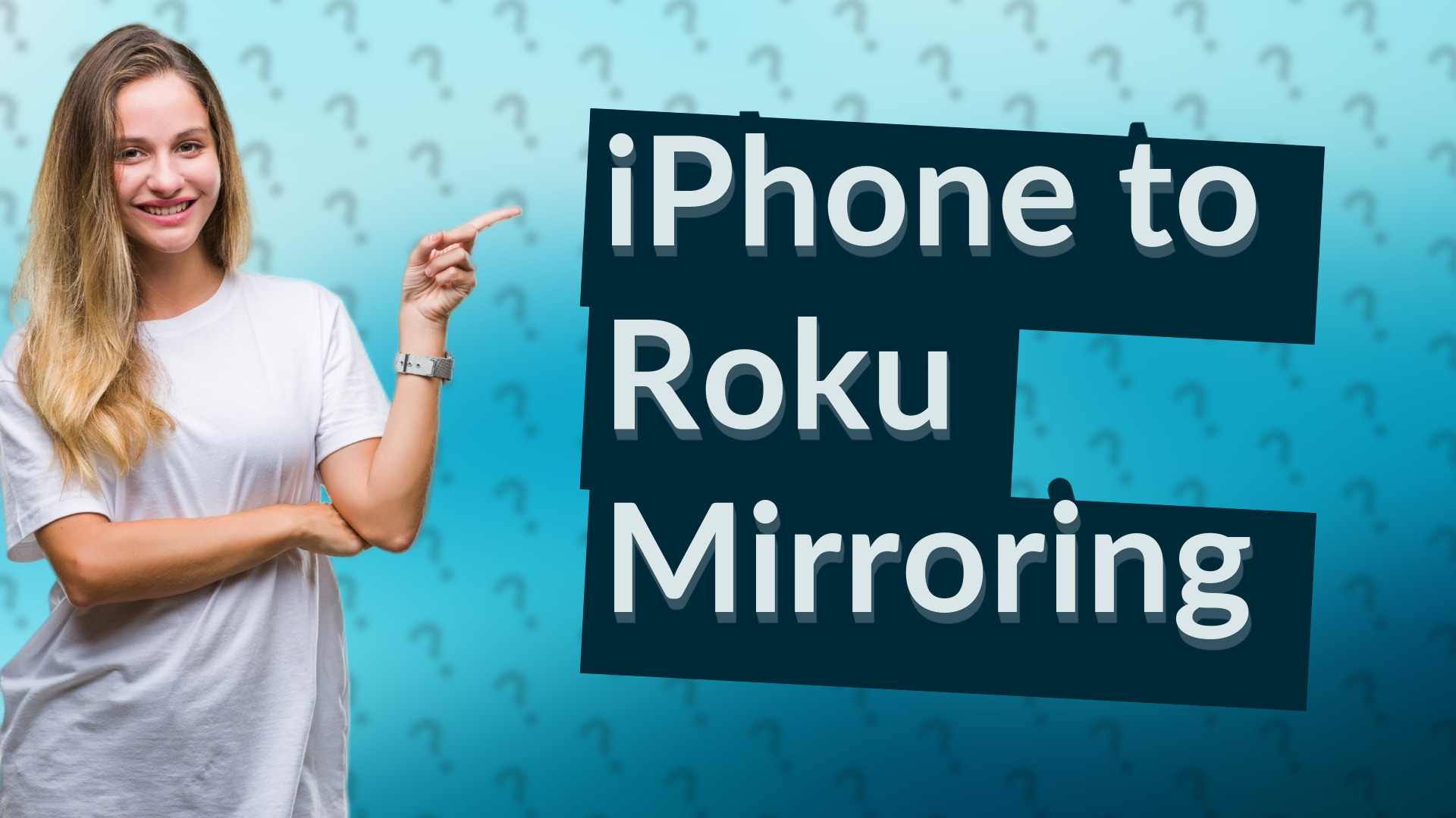 iPhone to Roku Mirroring