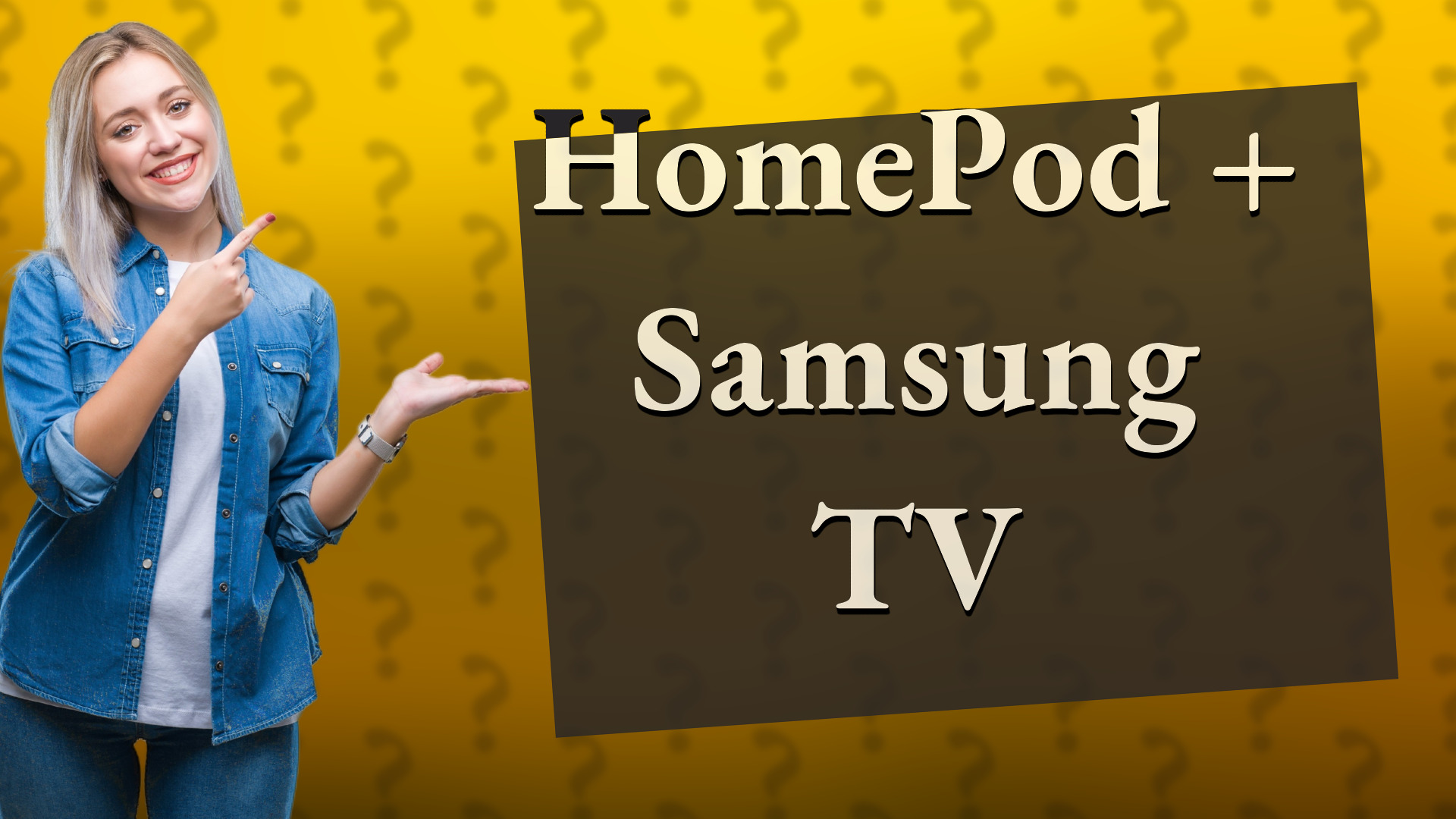 HomePod + Samsung TV