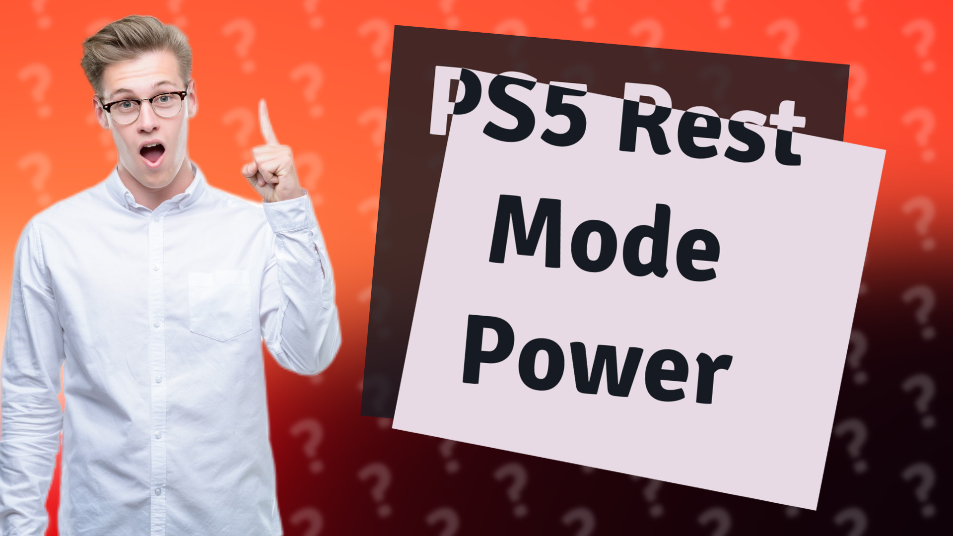 PS5 Rest Mode Power