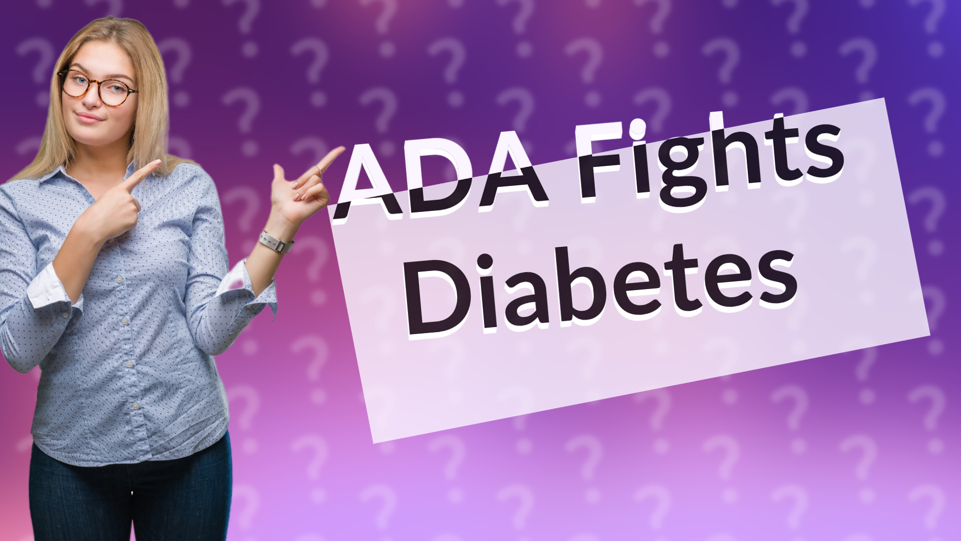 ADA Fights Diabetes