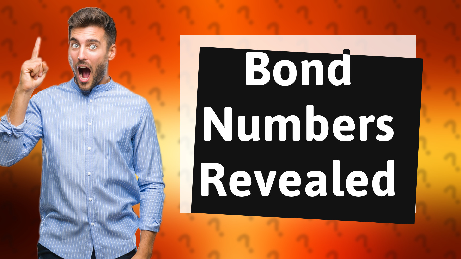 Bond Numbers Revealed