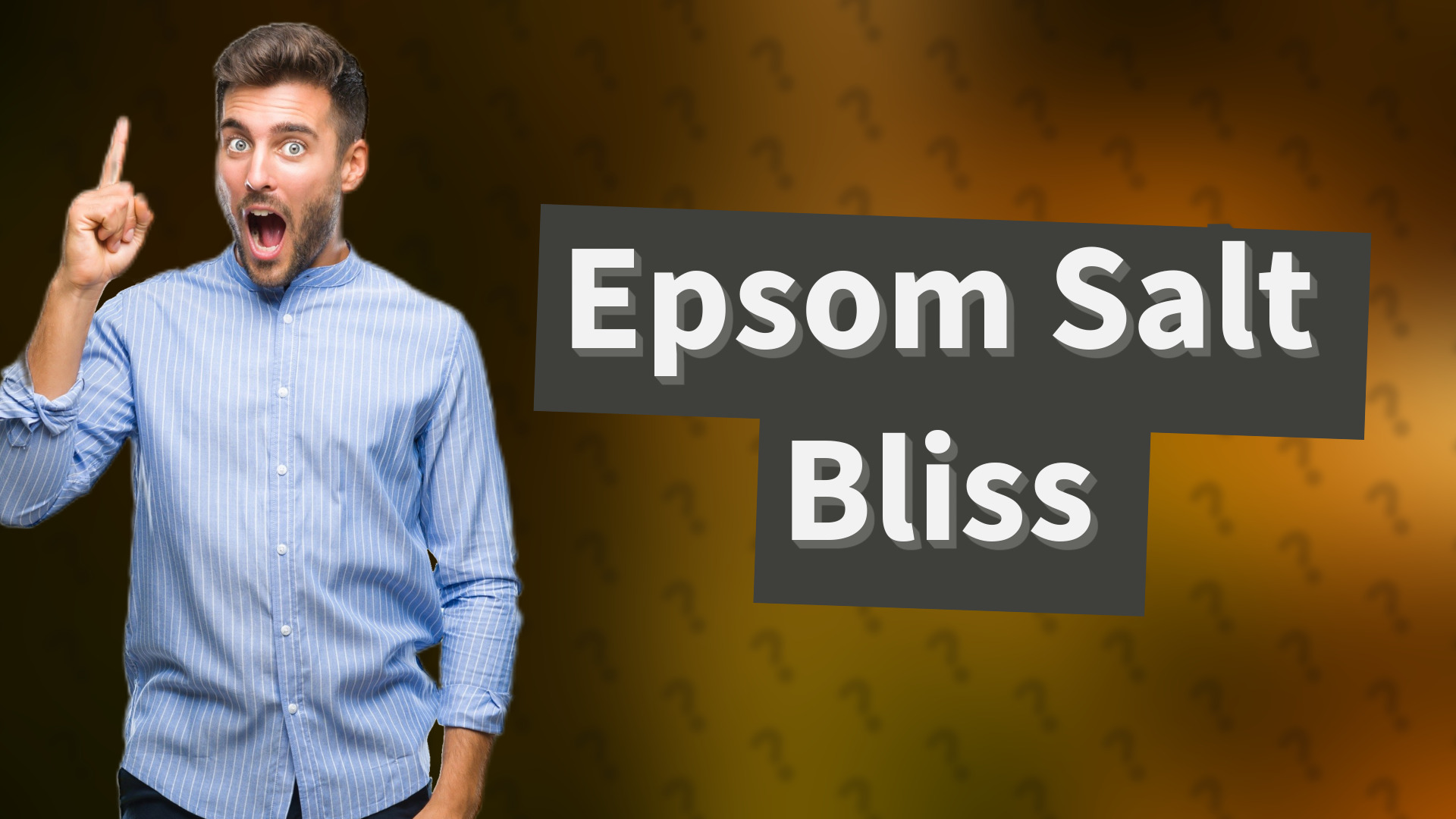 Epsom Salt Bliss