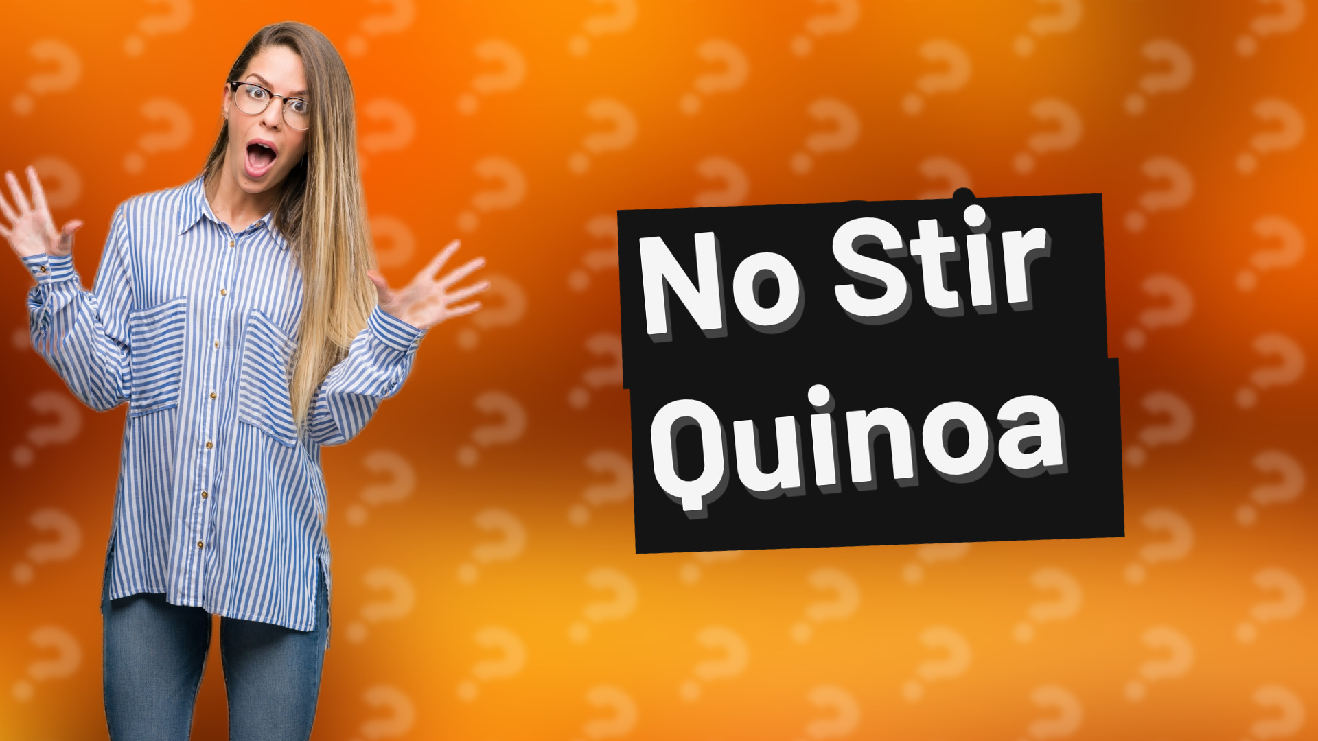 No Stir Quinoa