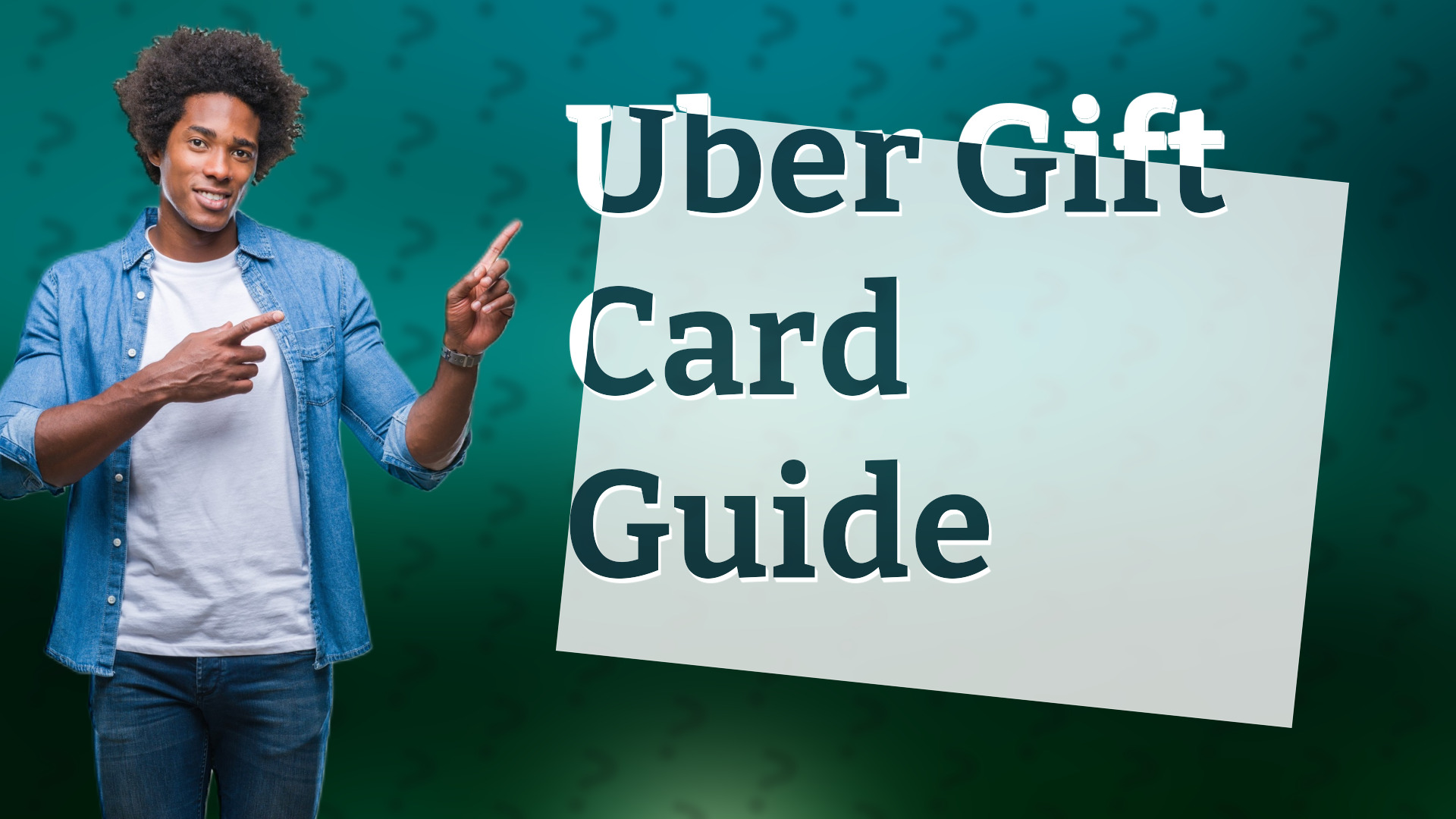 Uber Gift Card Guide