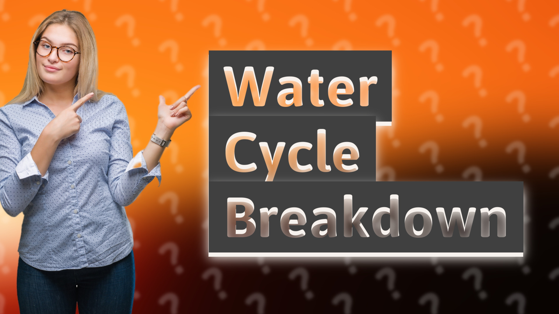 Water Cycle Breakdown