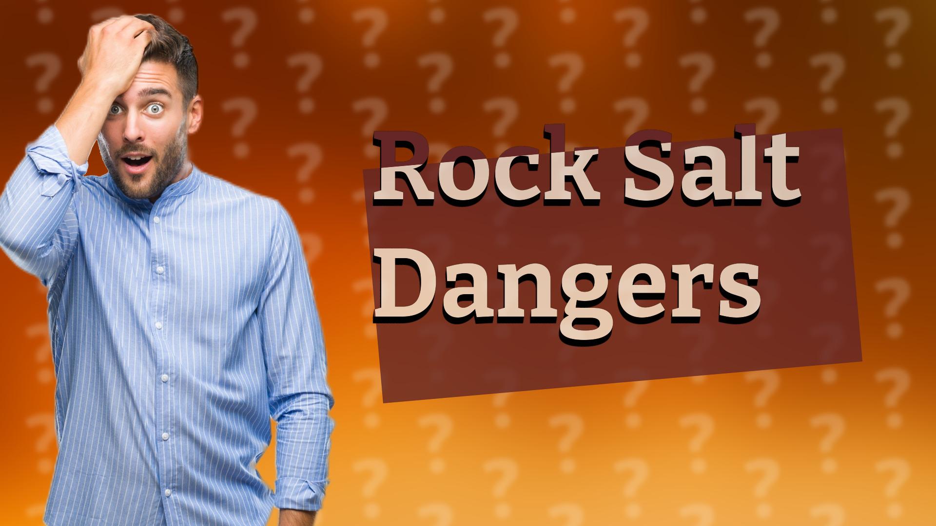 Rock Salt Dangers
