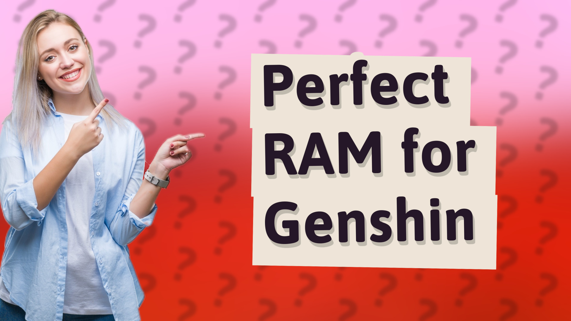 Perfect RAM for Genshin