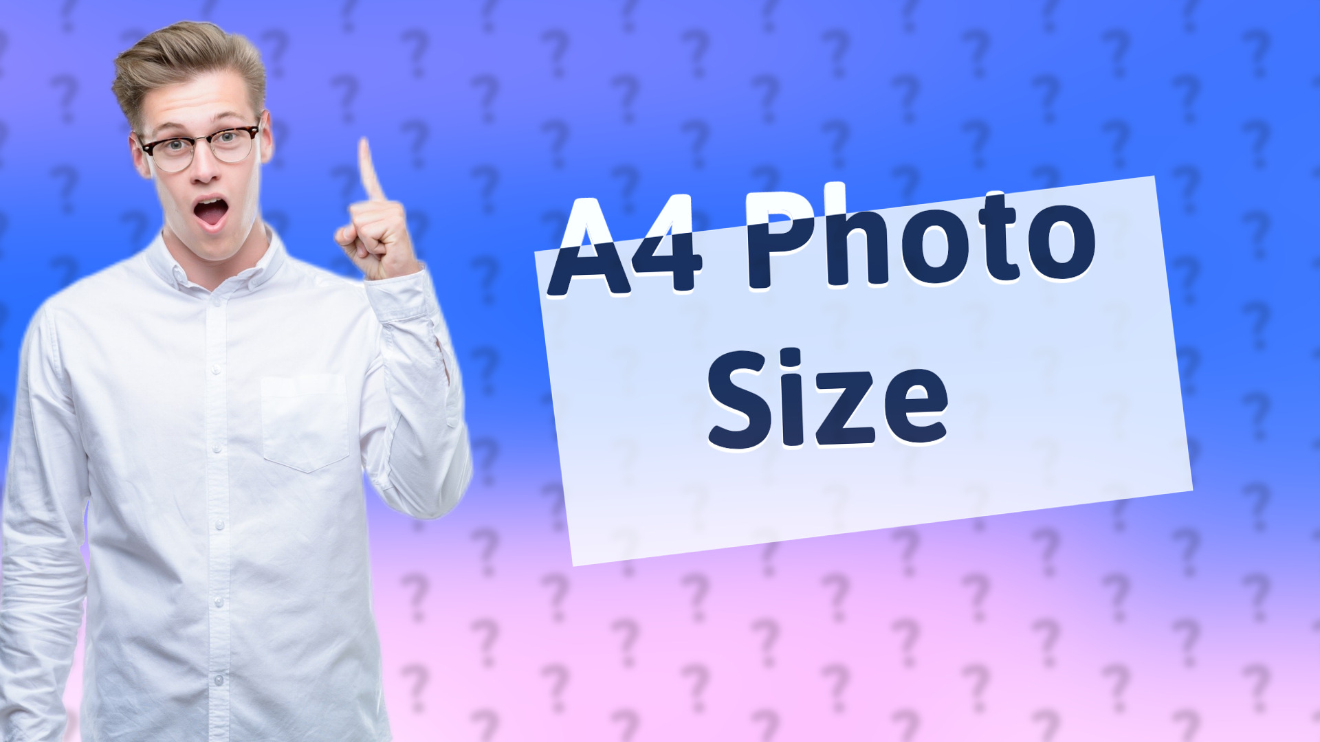 A4 Photo Size
