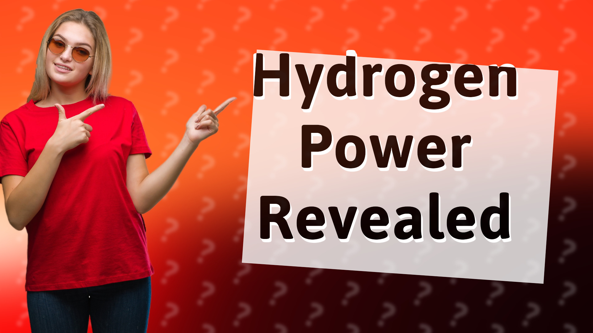 Hydrogen Power Revealed