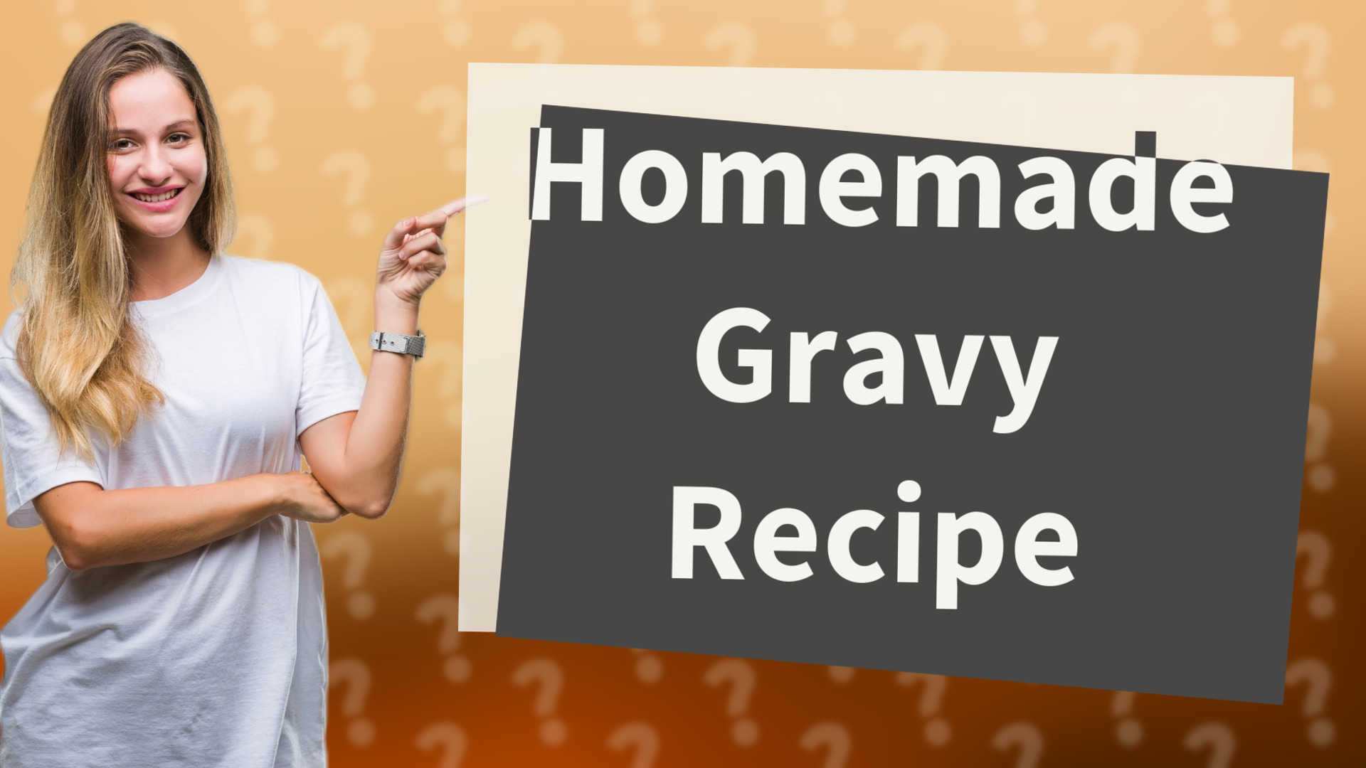 Homemade Gravy Recipe