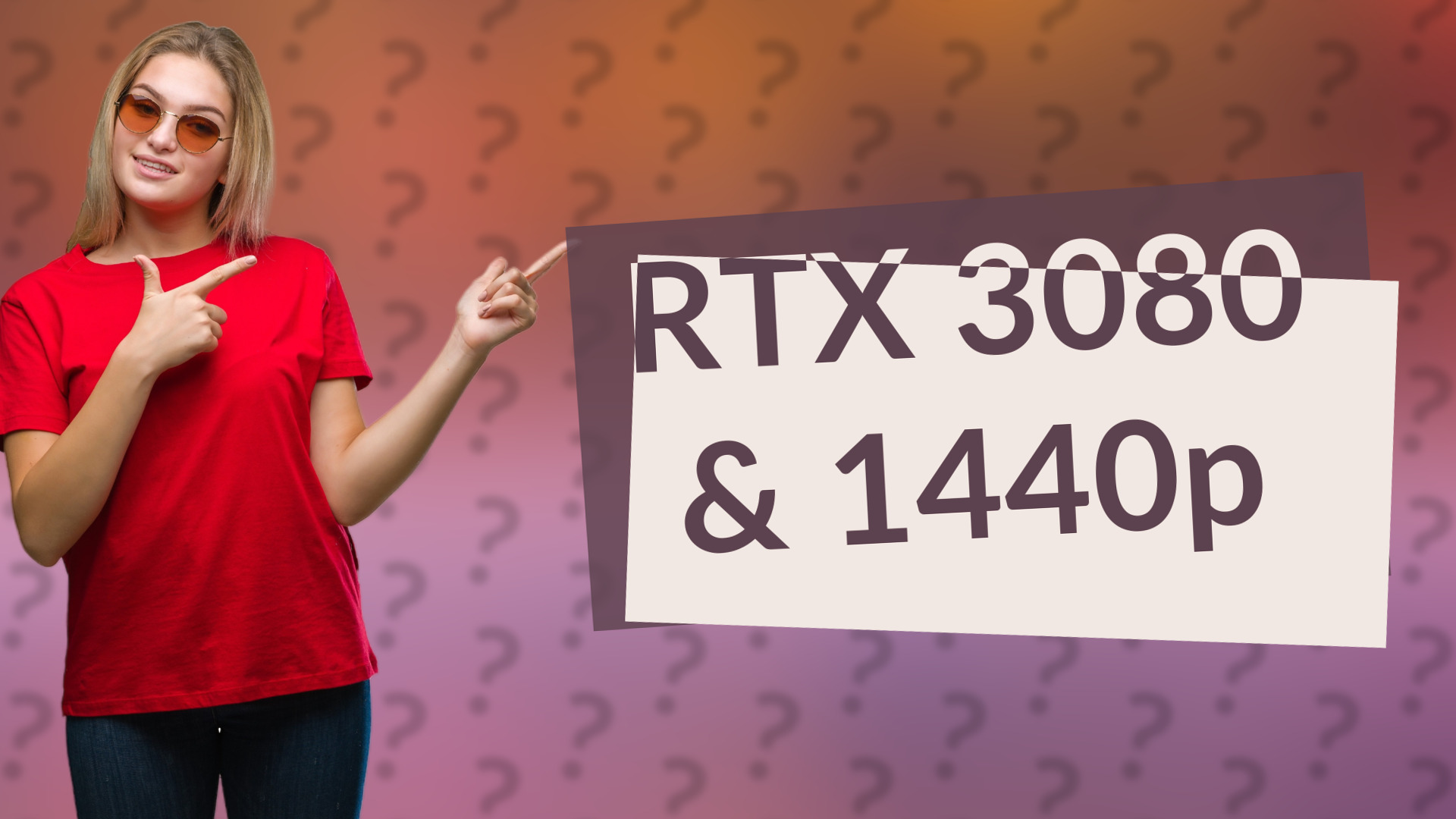 RTX 3080 & 1440p