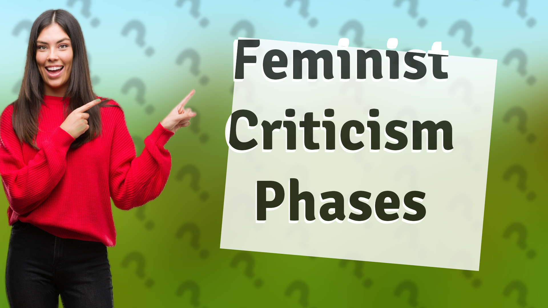 Feminist Criticism Phases
