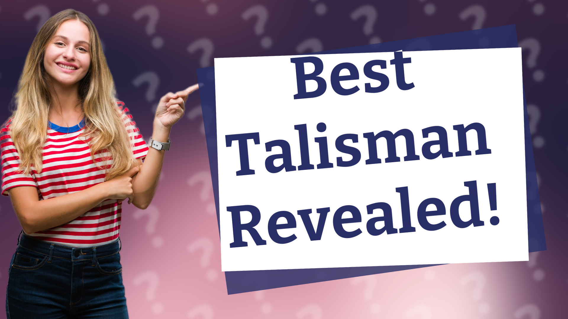 Best Talisman Revealed!