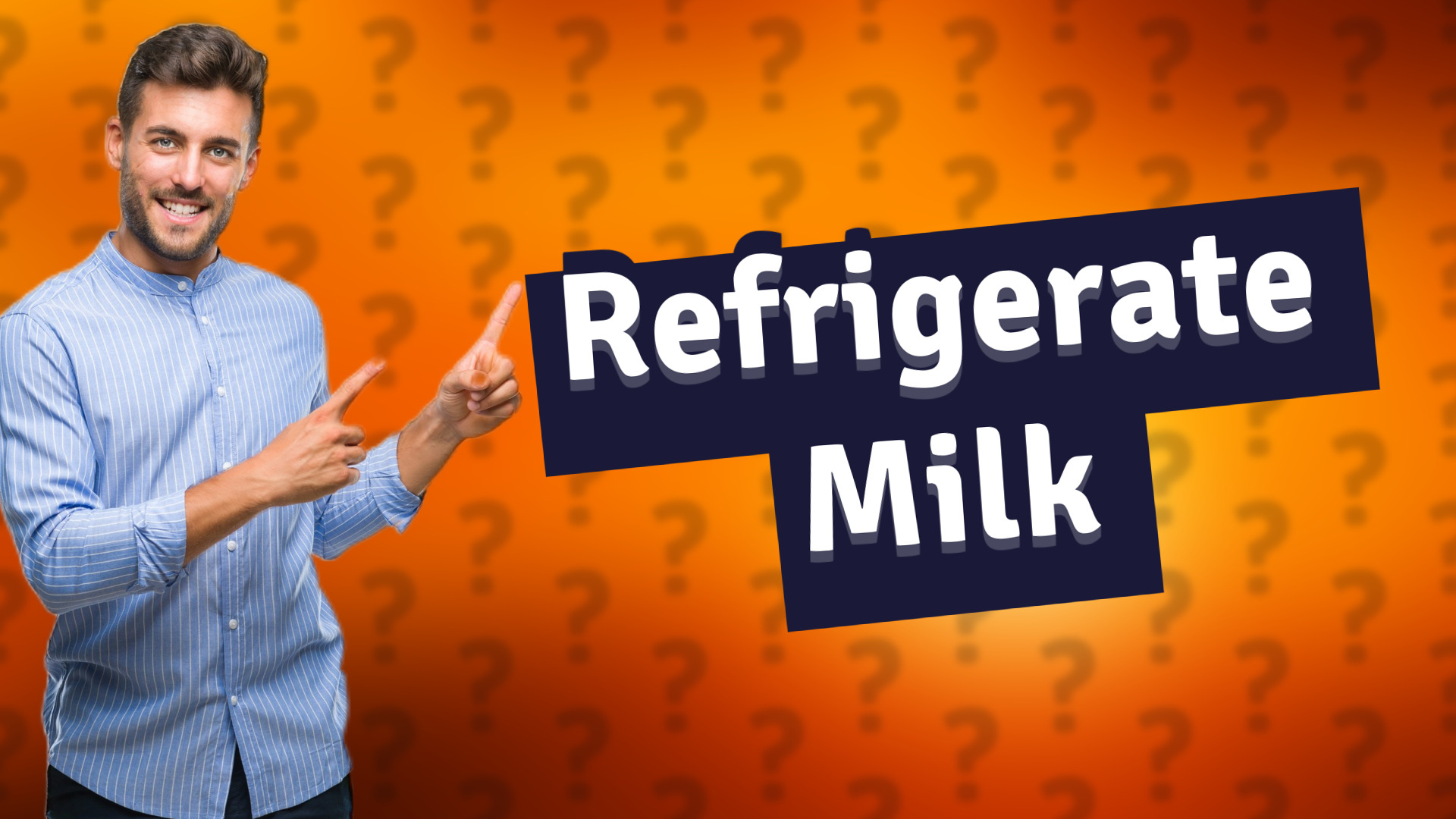 Refrigerate Milk