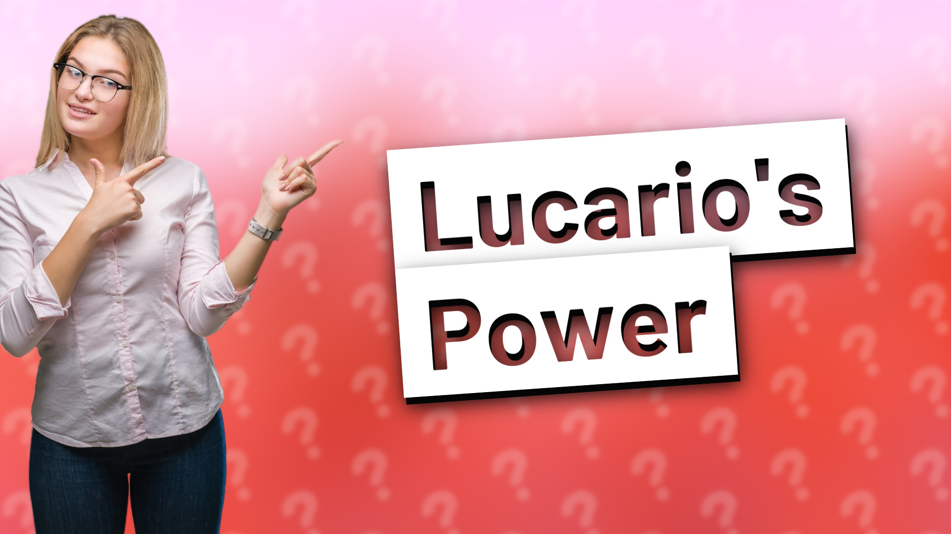 Lucario's Power