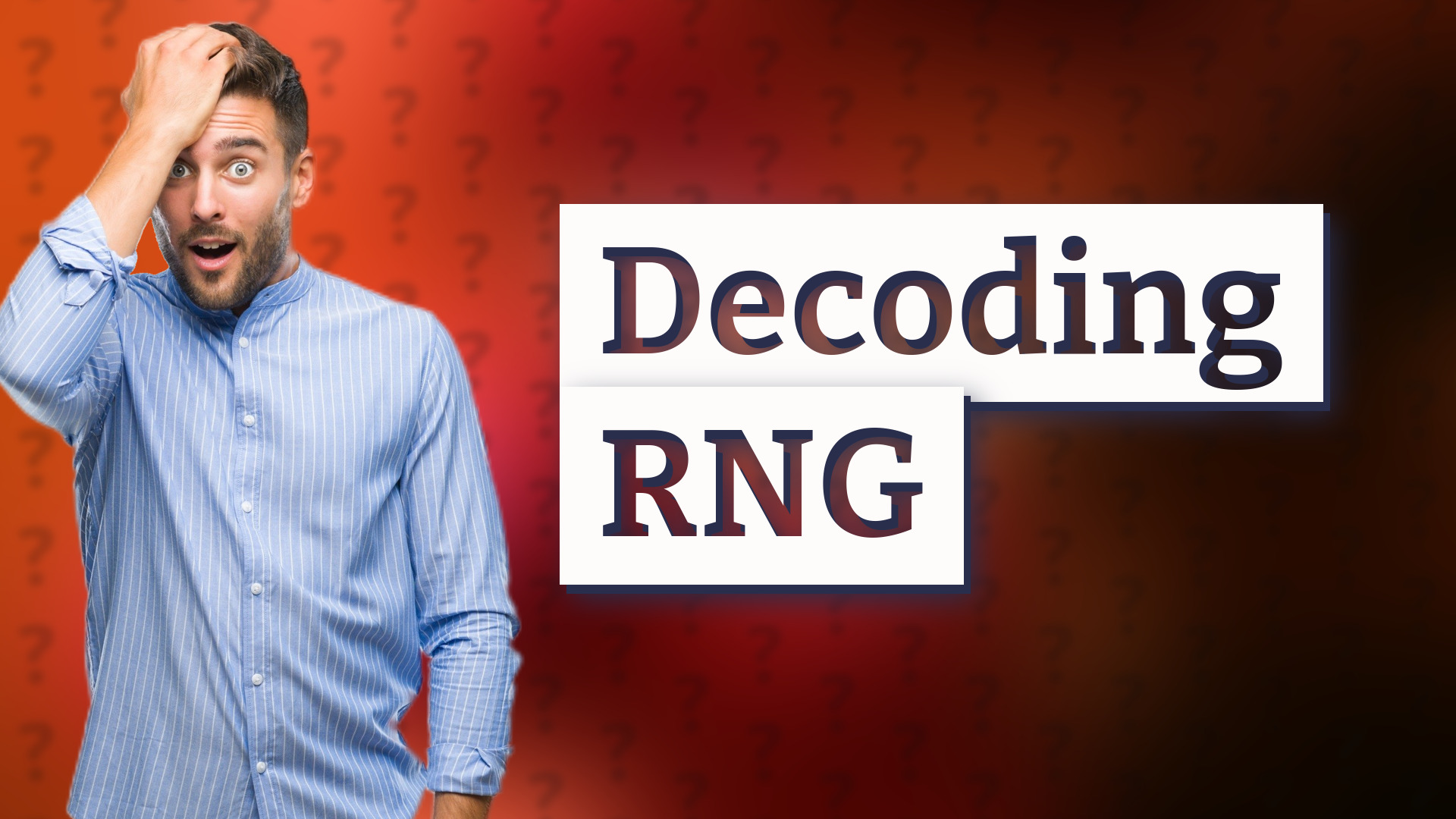 Decoding RNG