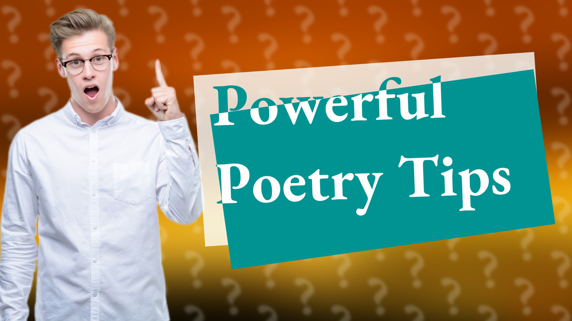 Powerful Poetry Tips