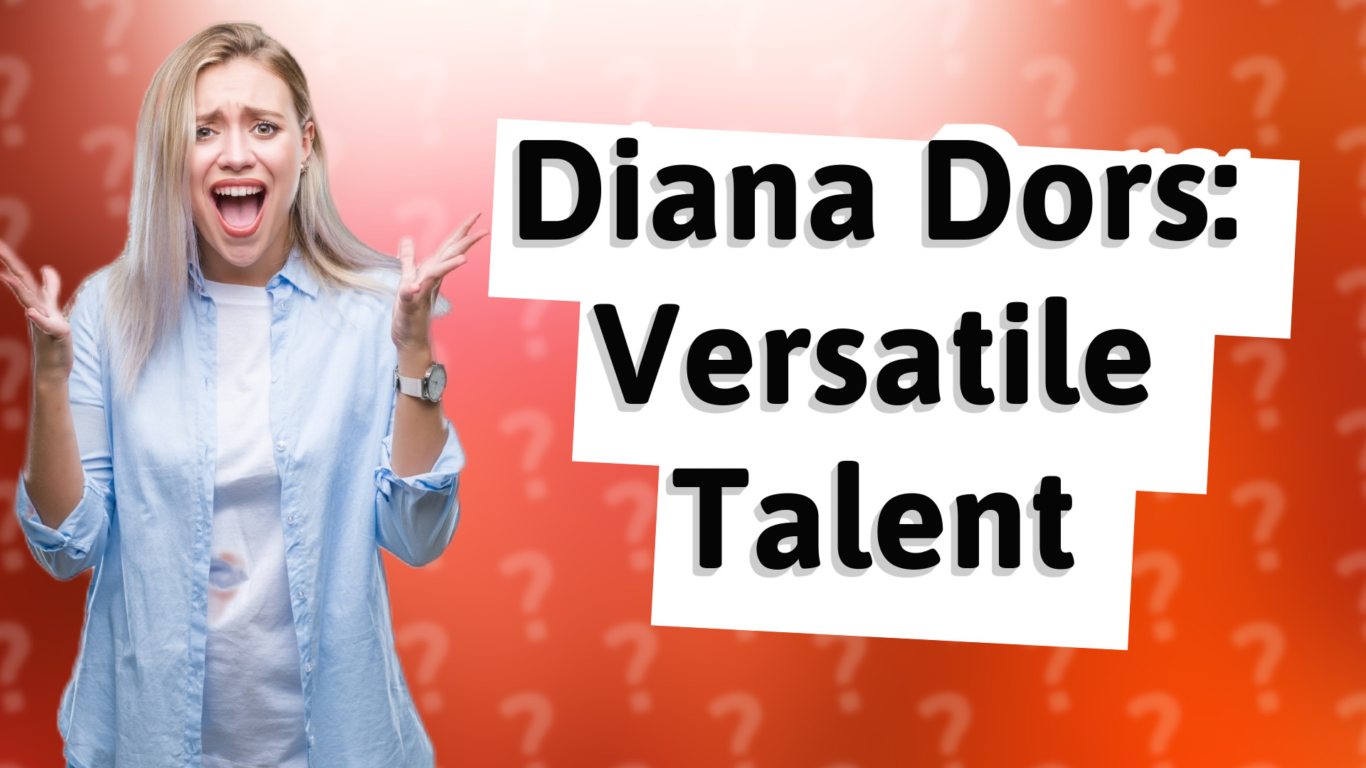 Diana Dors: Versatile Talent