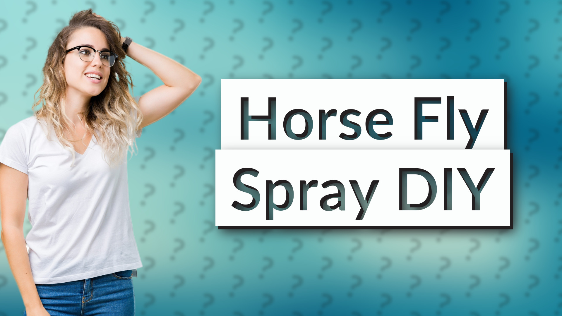 Horse Fly Spray DIY