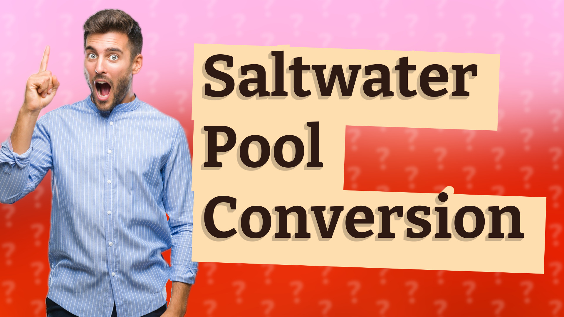 Saltwater Pool Conversion