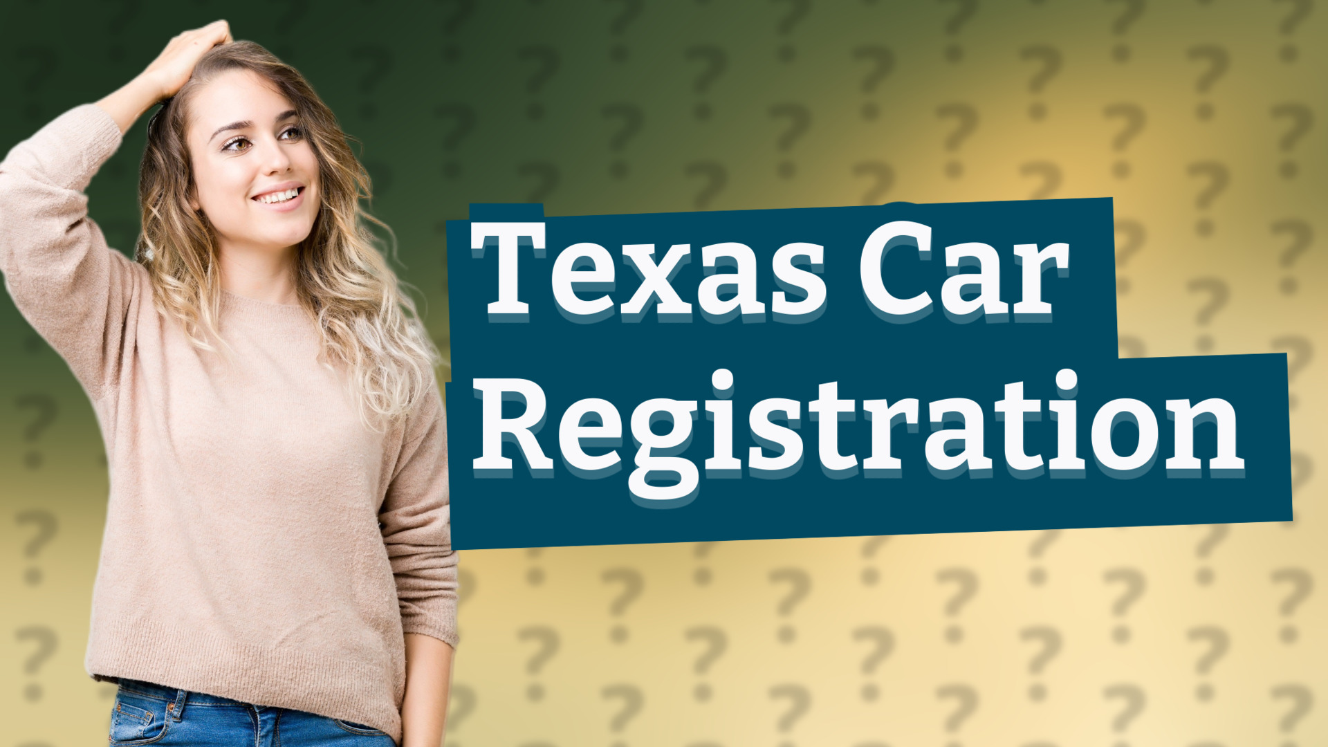 Texas Car Registration