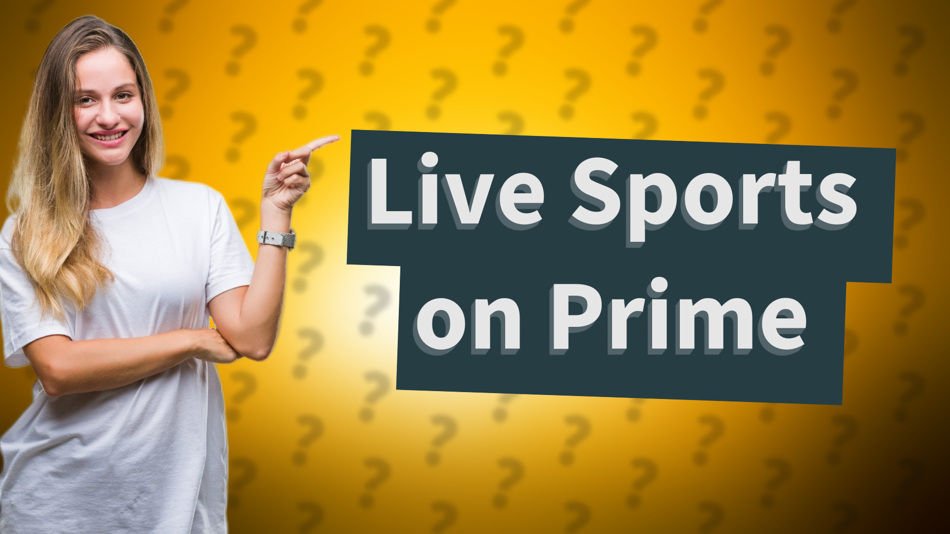 Live Sports on Prime