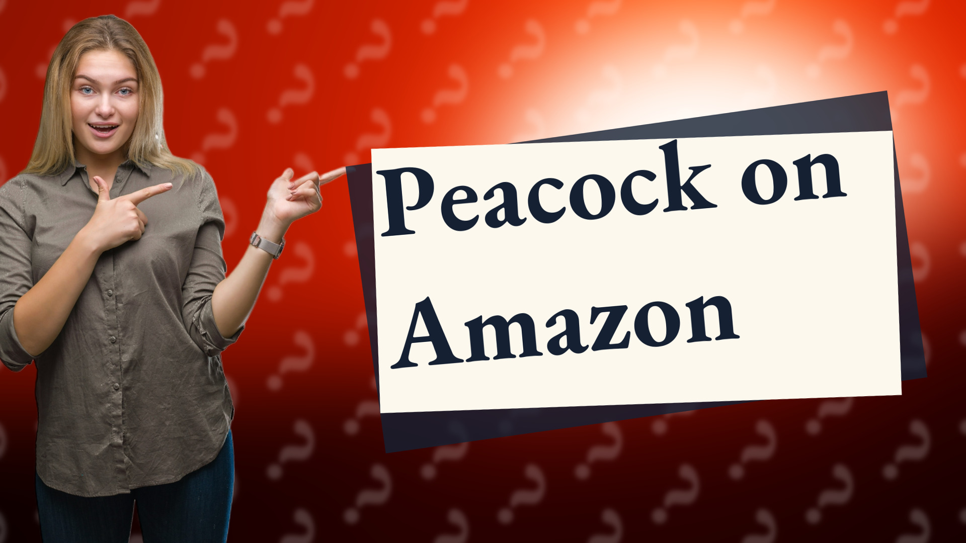 Peacock on Amazon