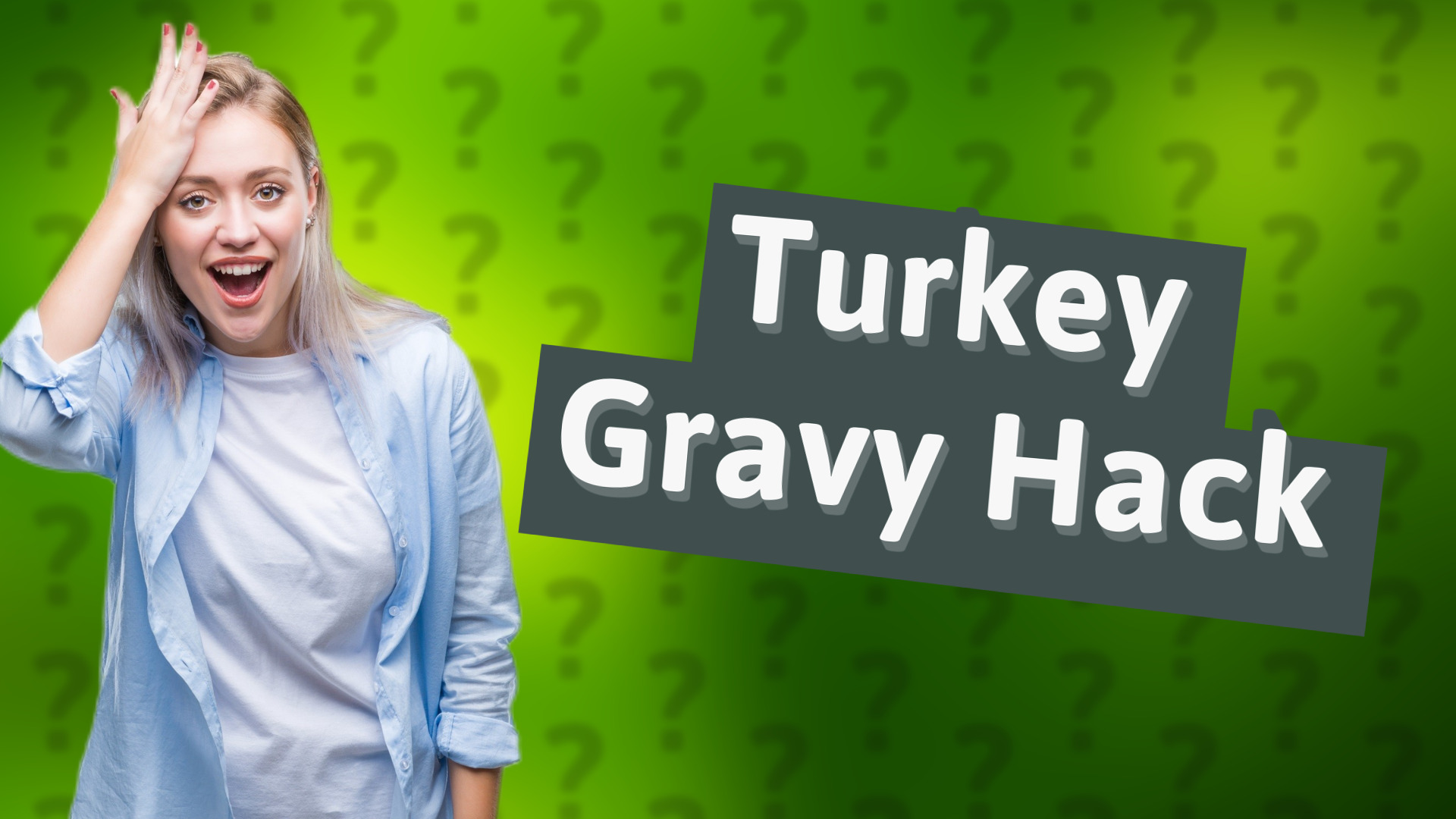 Turkey Gravy Hack