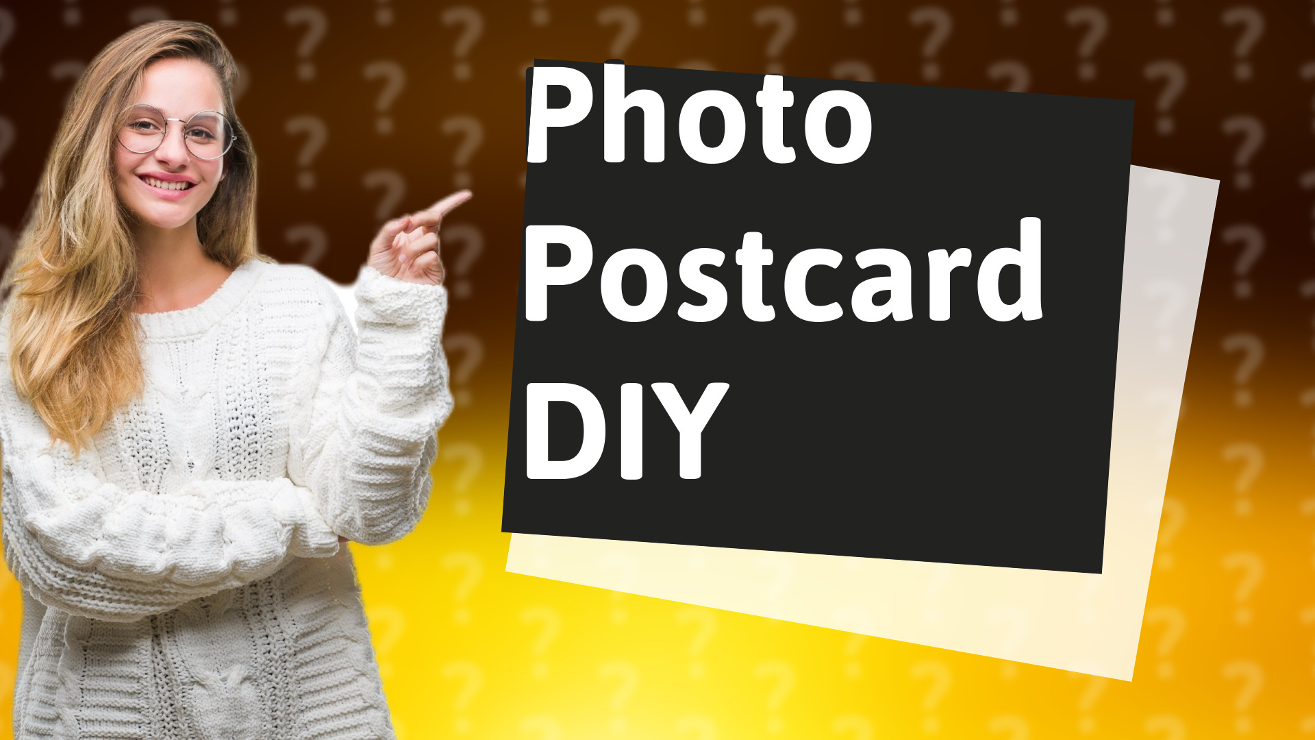 Photo Postcard DIY