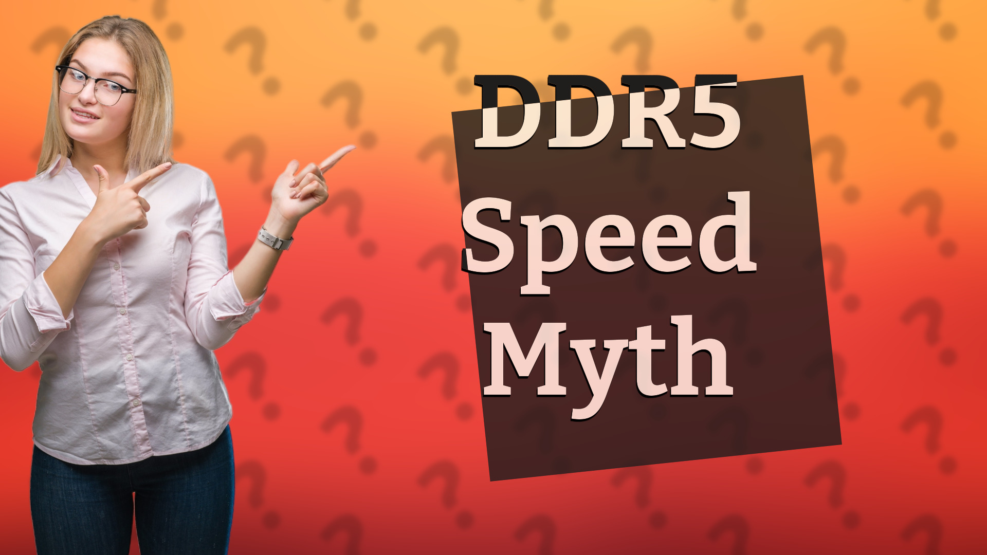 DDR5 Speed Myth