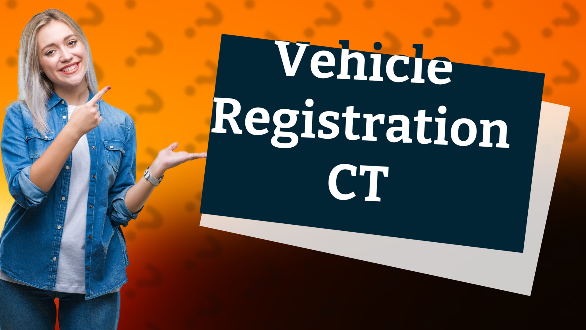 Vehicle Registration CT