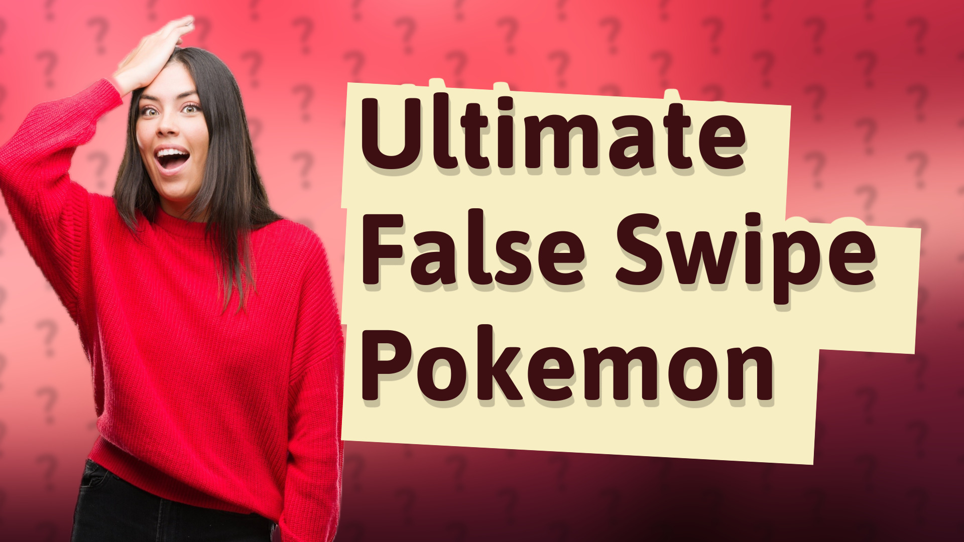 Ultimate False Swipe Pokemon